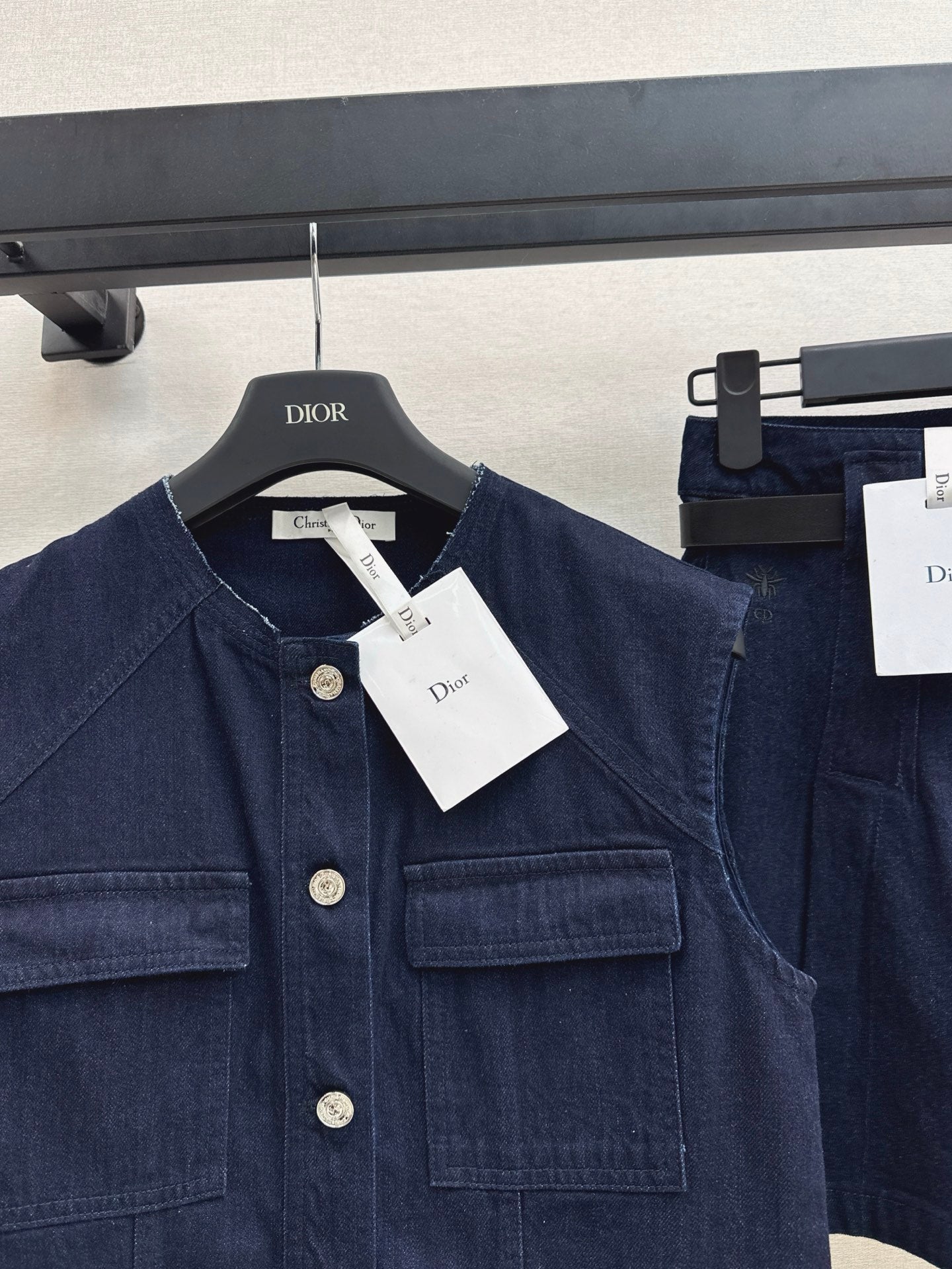 CD 25ss denim vest