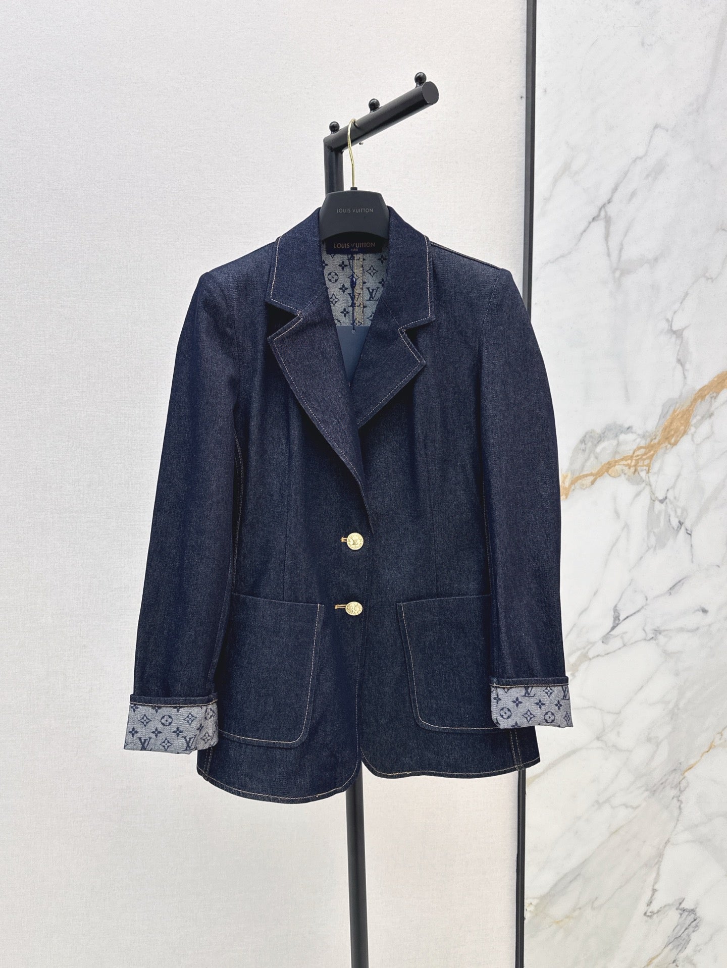 Louis 25ss denim blazer