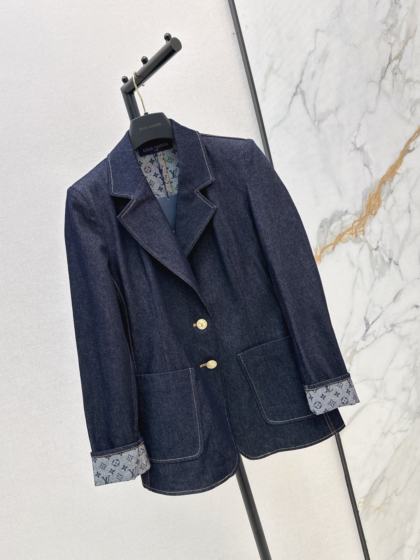 Louis 25ss denim blazer