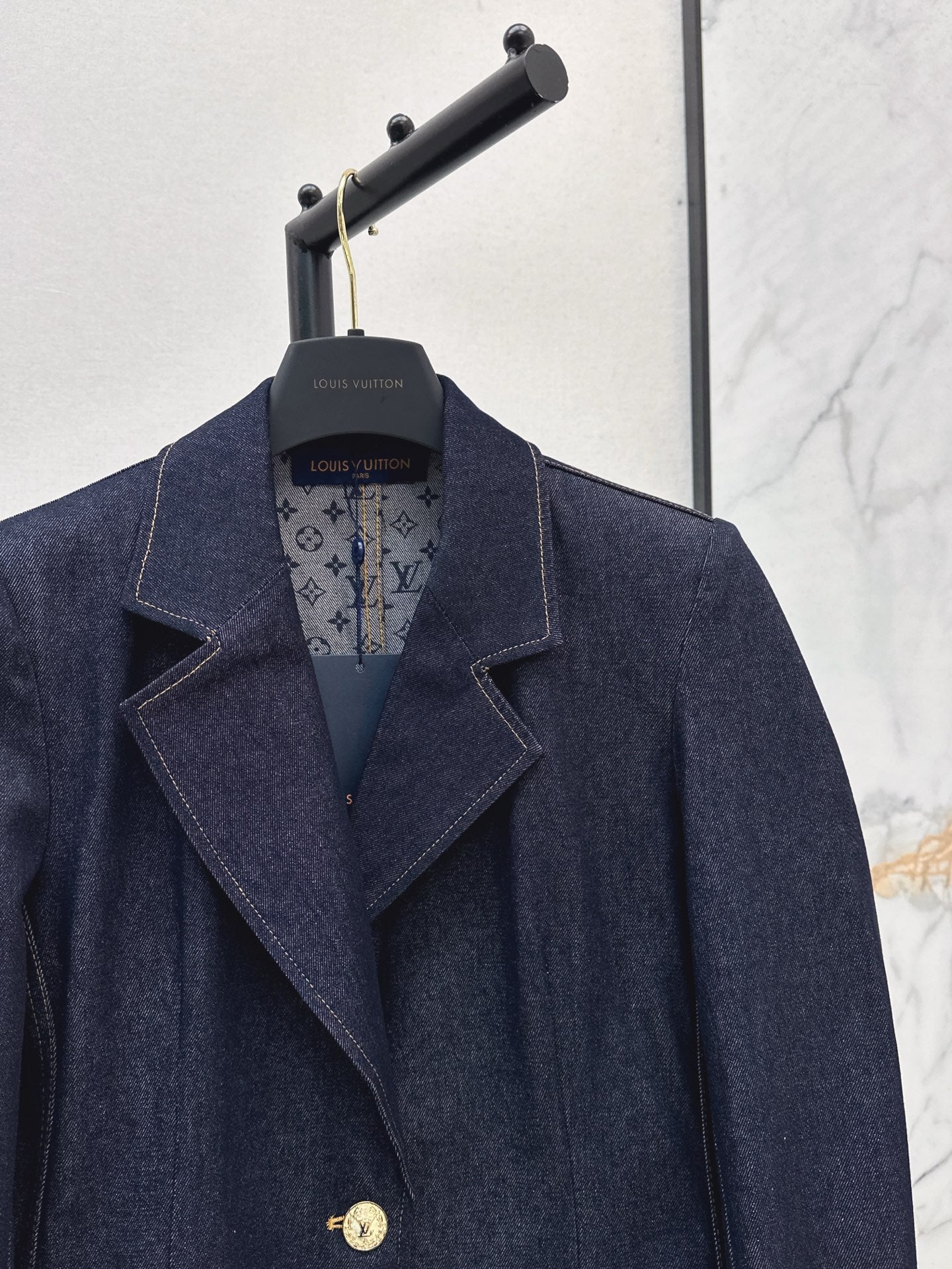 Louis 25ss denim blazer