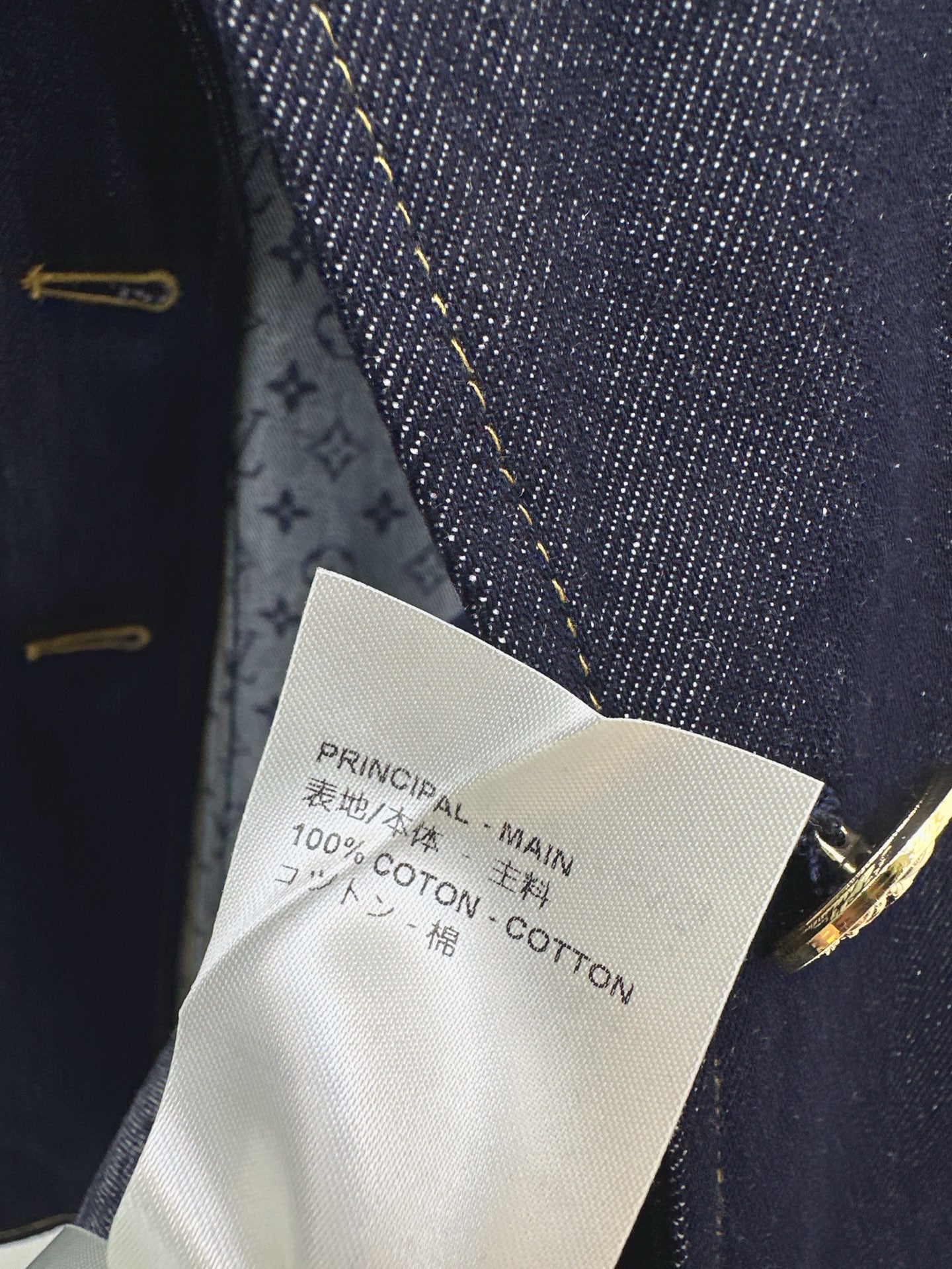 Louis 25ss denim blazer