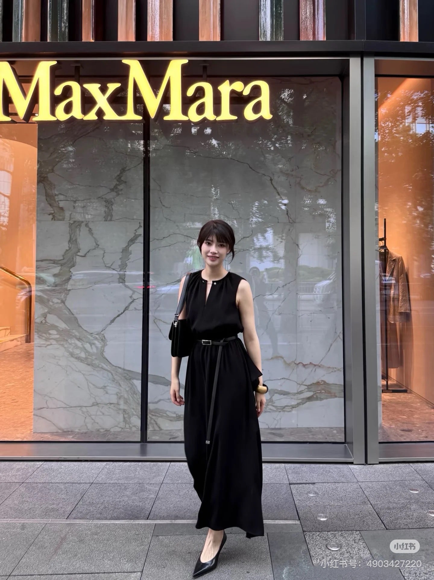 Max 25ss sleeveless dress