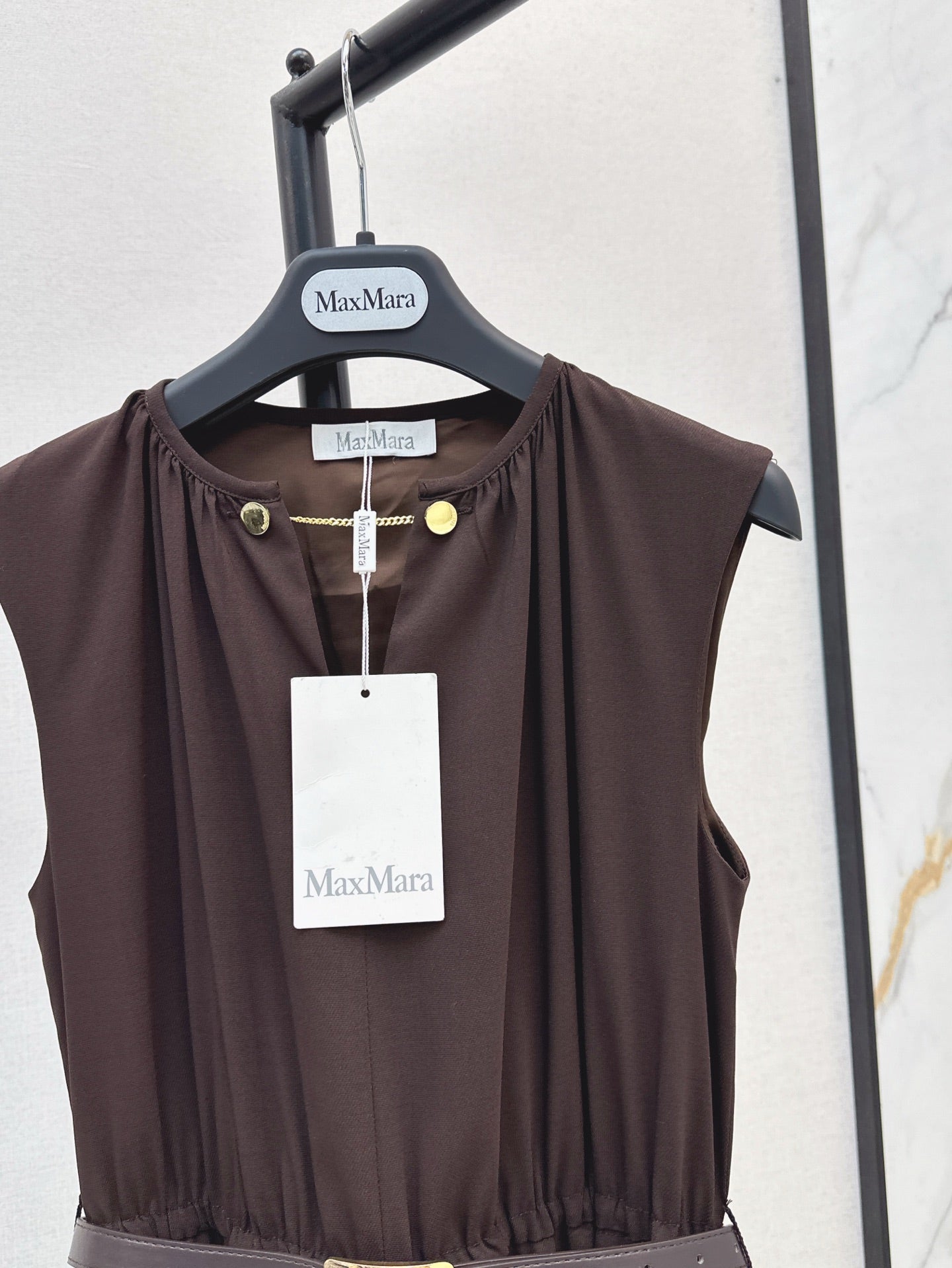 Max 25ss sleeveless dress