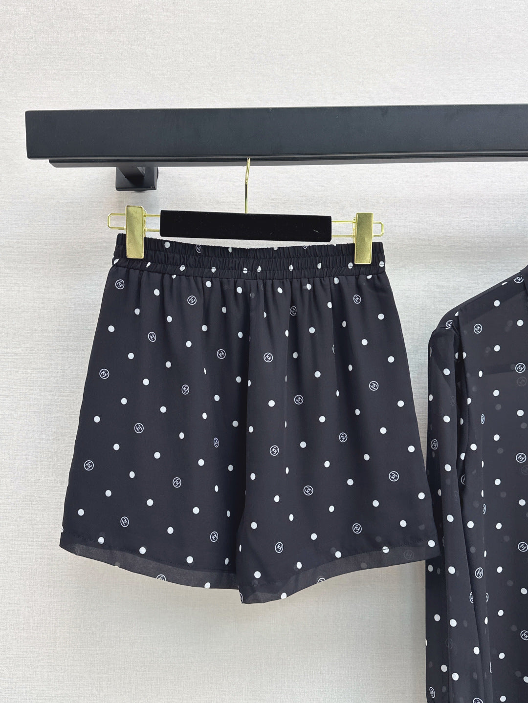 Chan 25ss print shirt suit