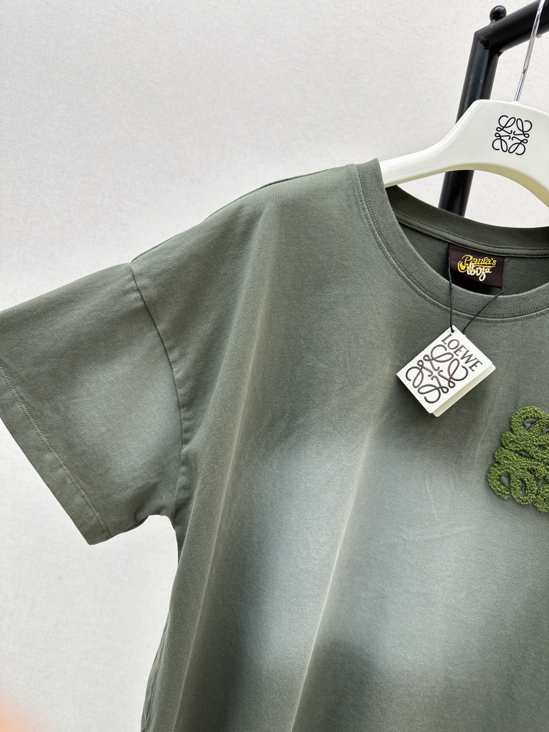 Loe 25ss embroidered t-shirt