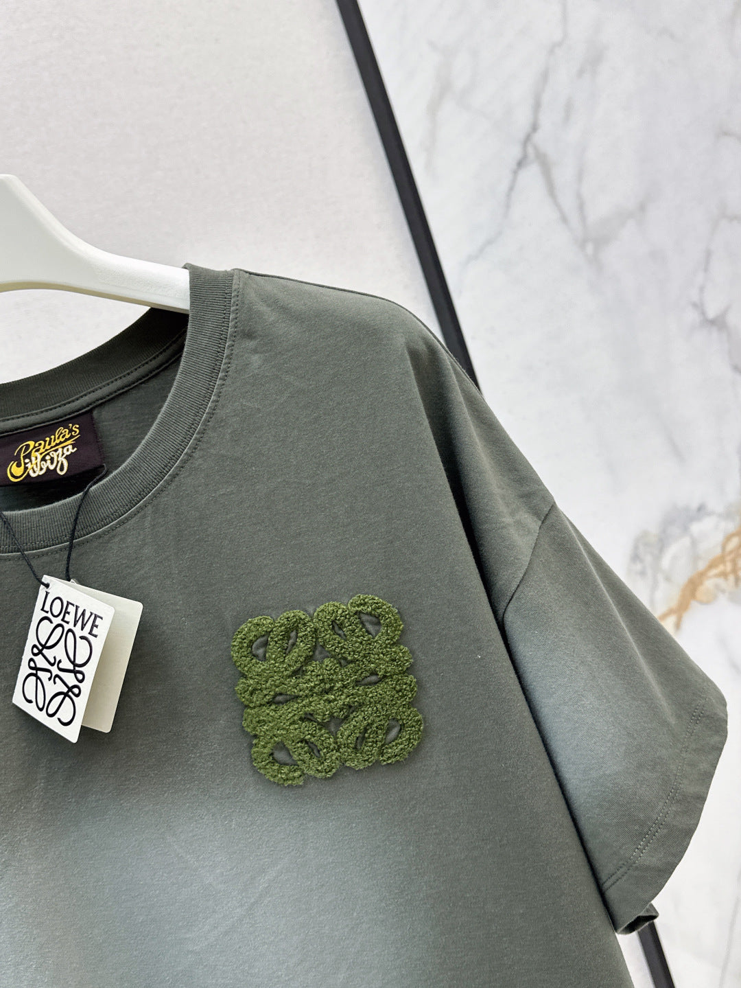 Loe 25ss embroidered t-shirt