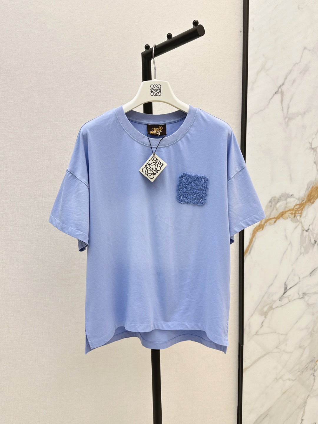 Loe 25ss embroidered t-shirt