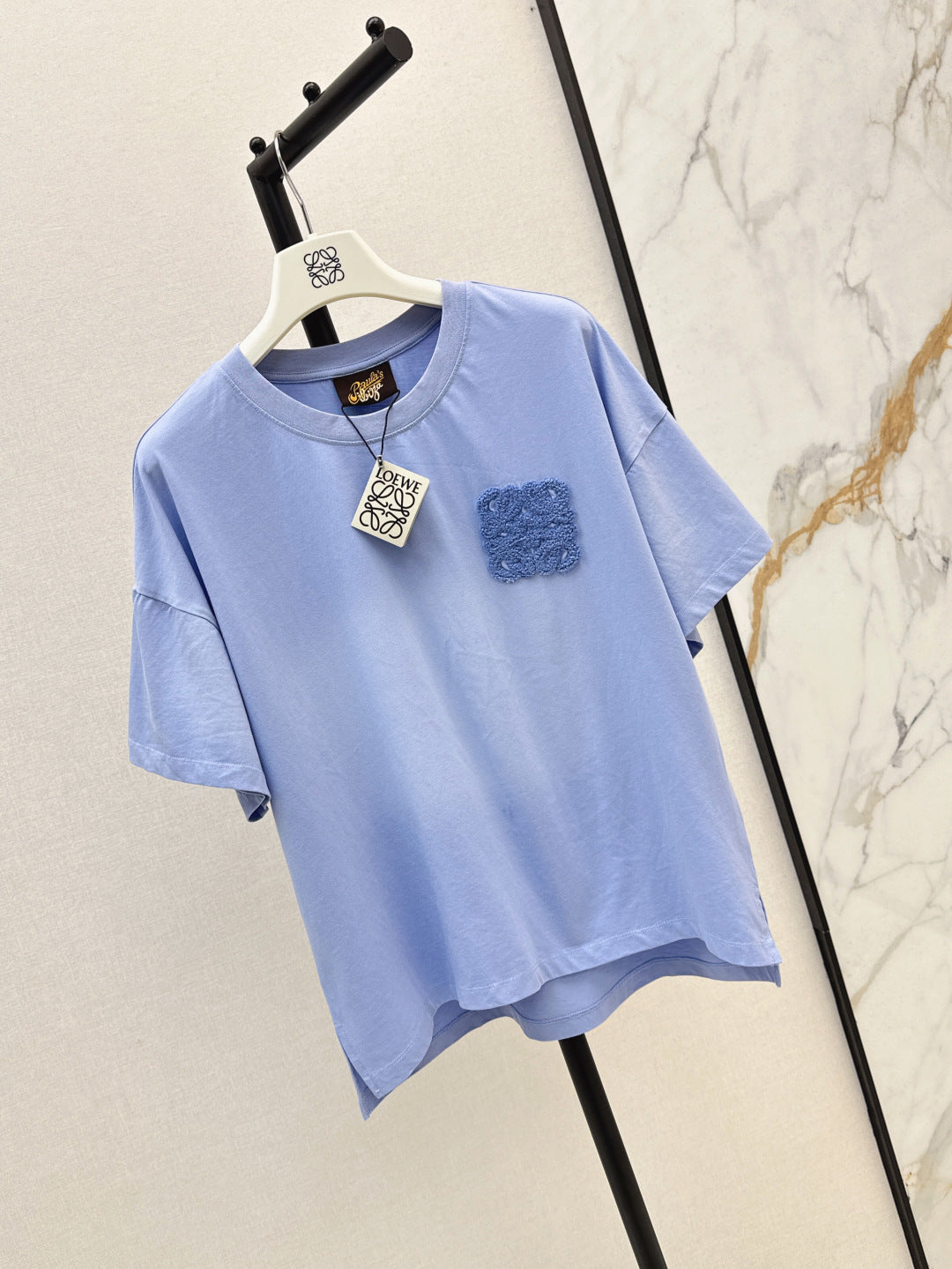 Loe 25ss embroidered t-shirt