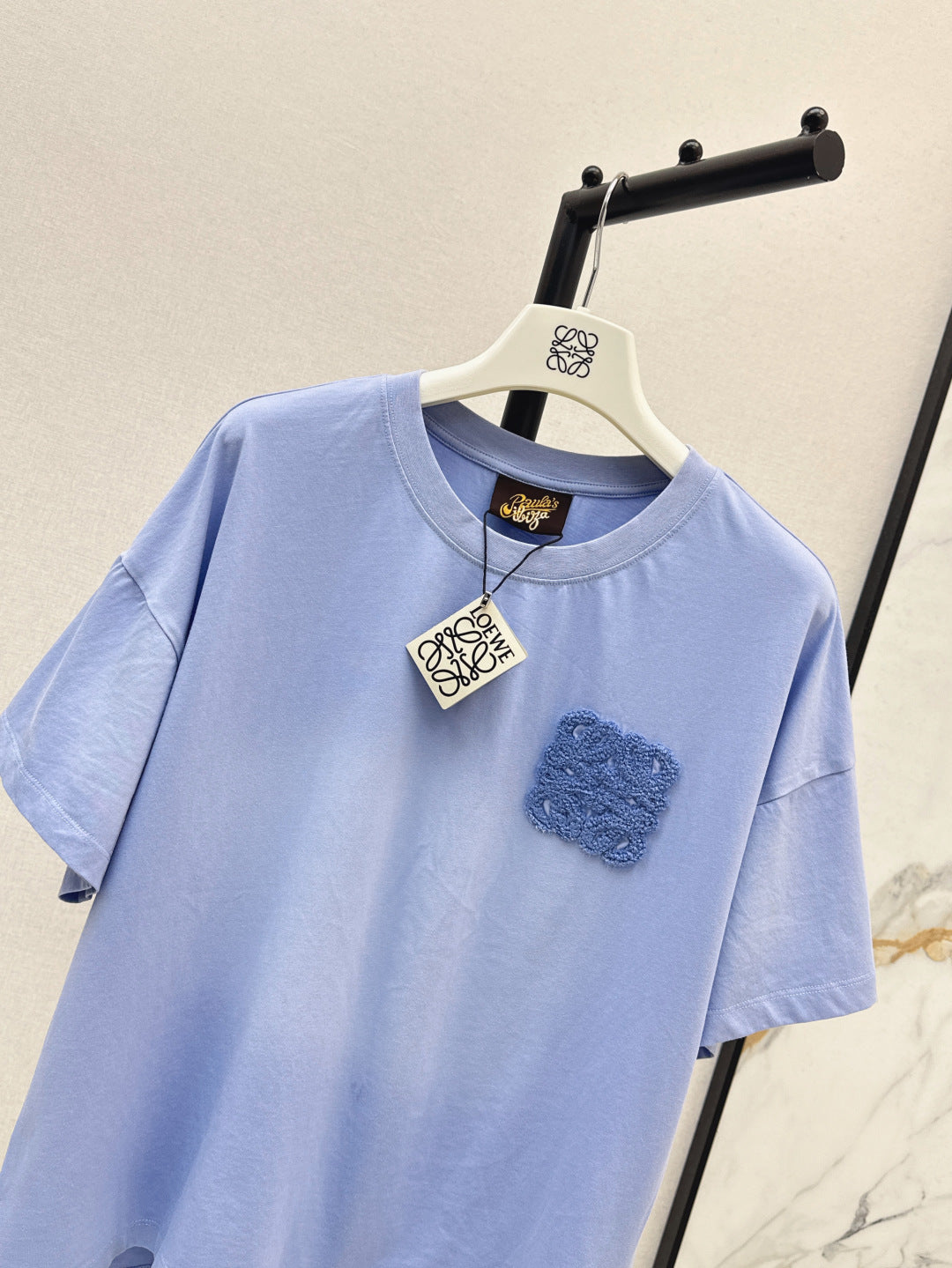 Loe 25ss embroidered t-shirt