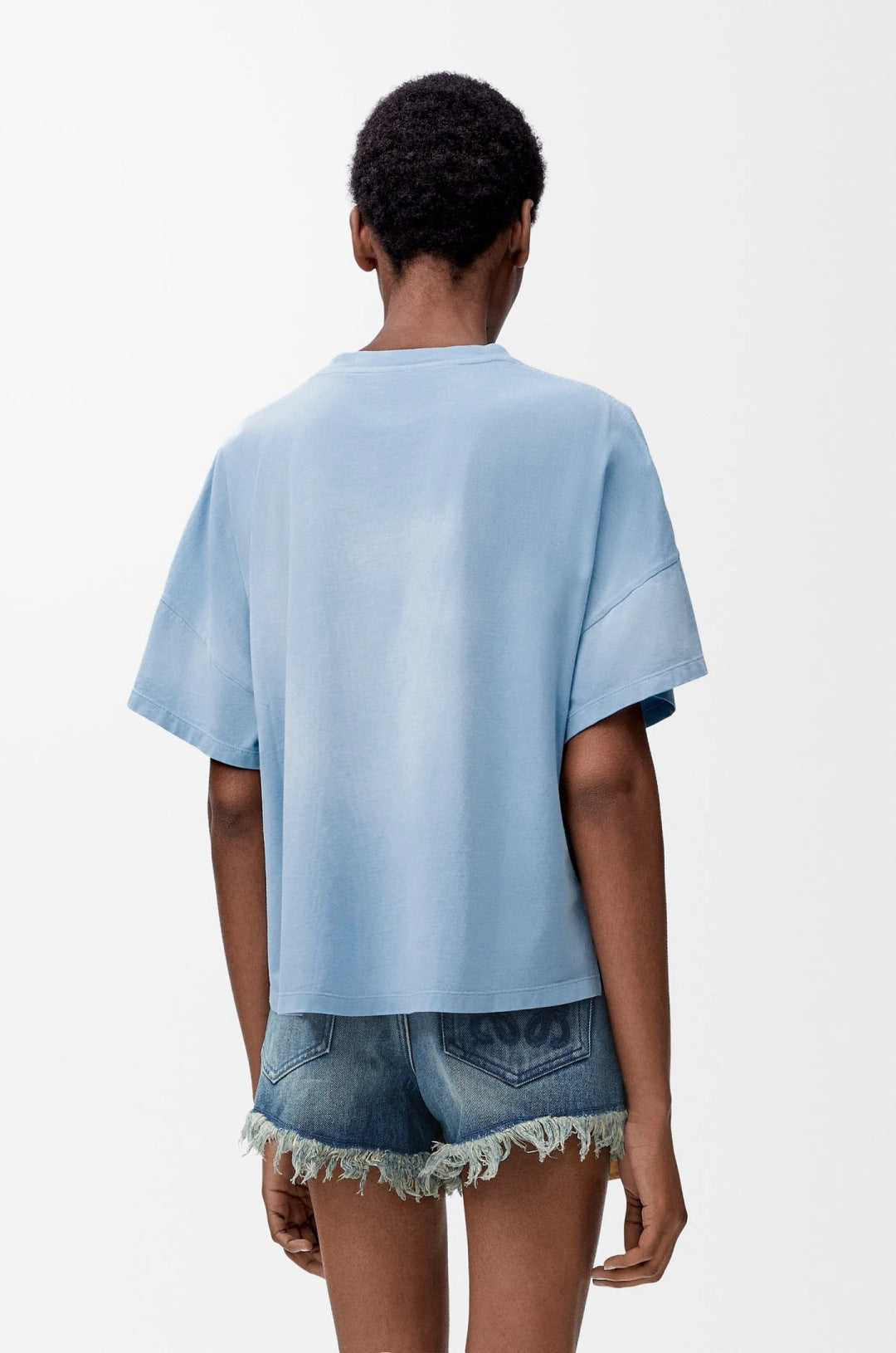 Loe 25ss embroidered t-shirt