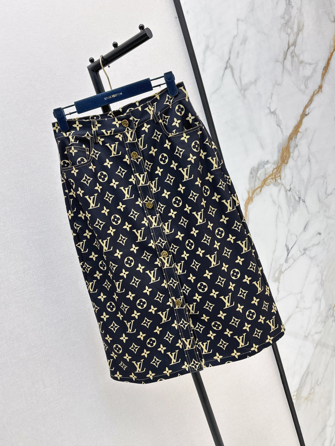 Louis 25ss monogram skirt