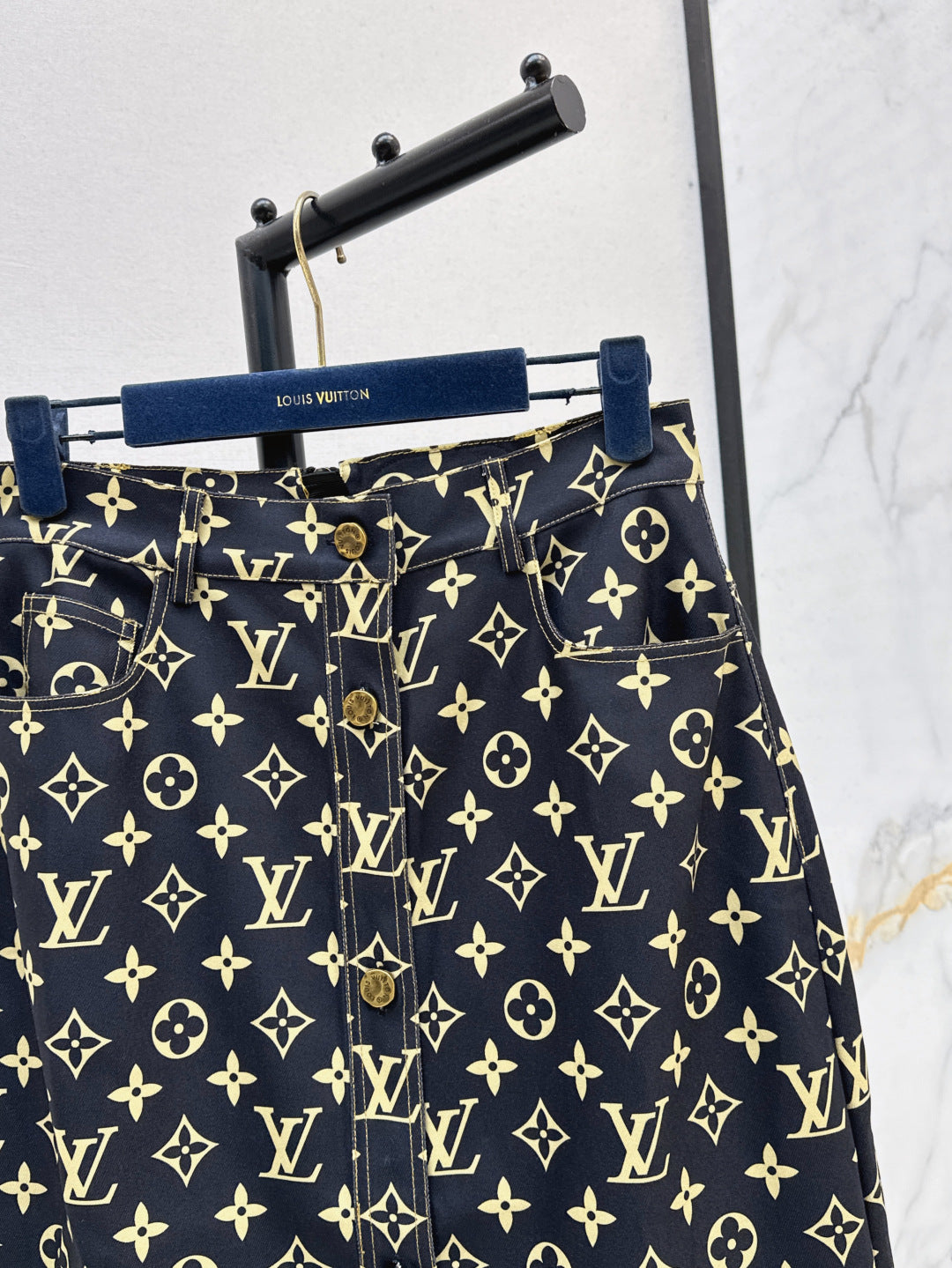 Louis 25ss monogram skirt