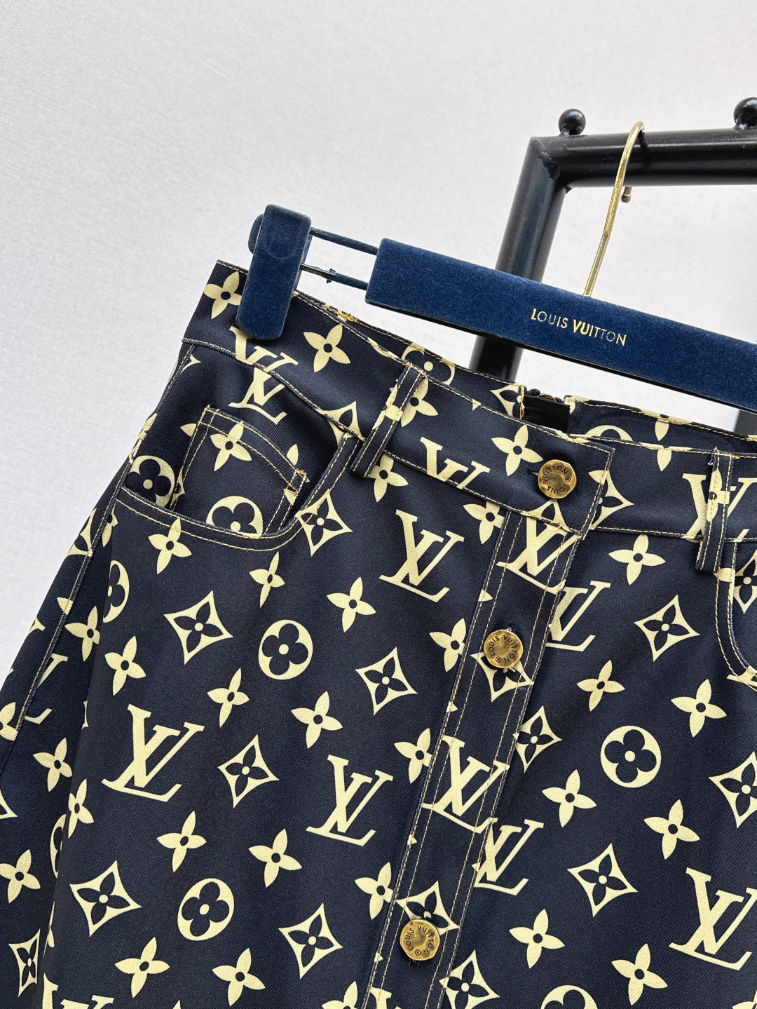 Louis 25ss monogram skirt
