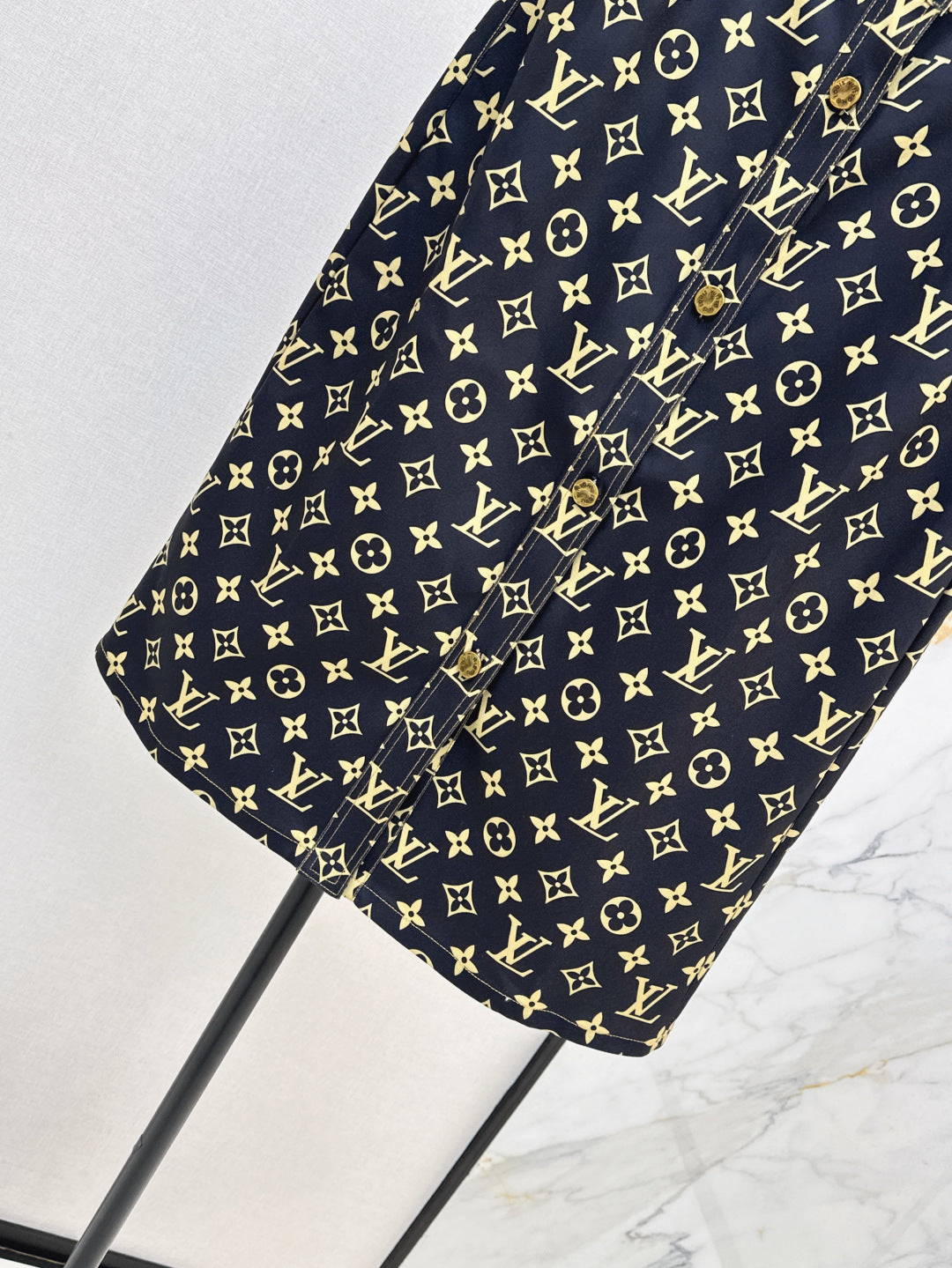 Louis 25ss monogram skirt