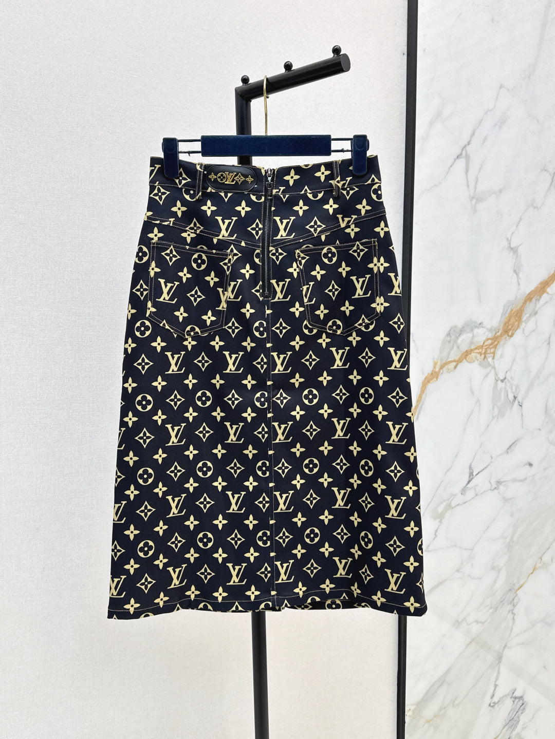 Louis 25ss monogram skirt