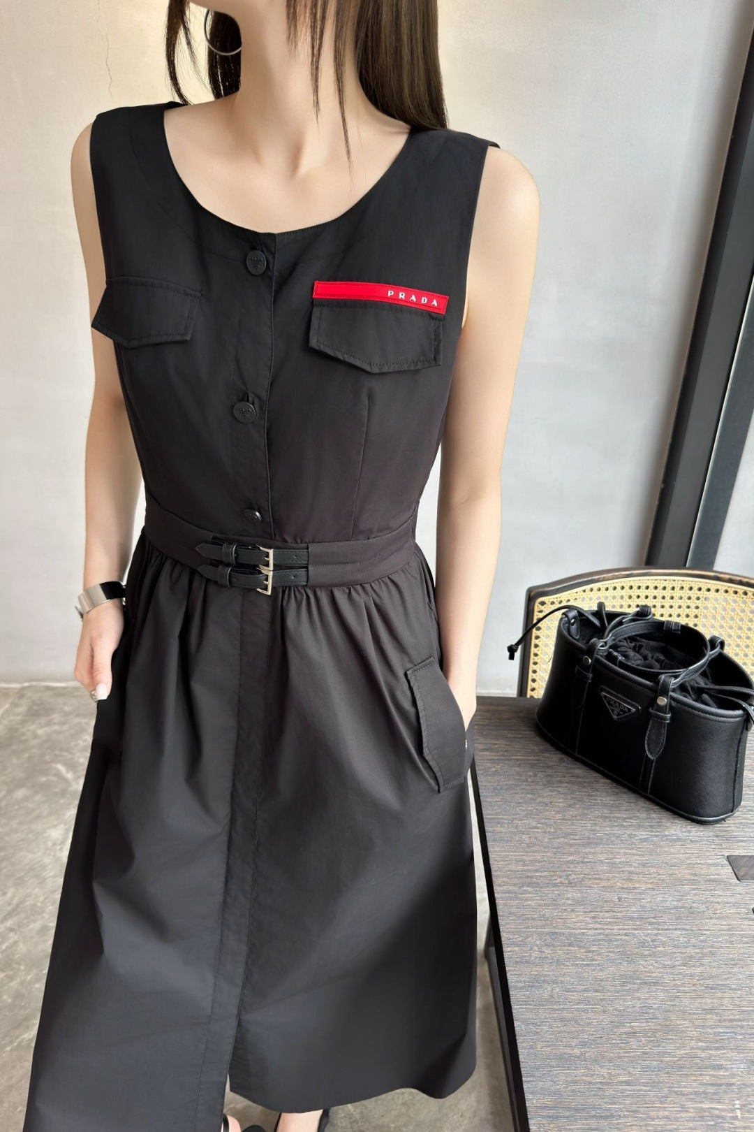 Pra 25ss sleeveless dress