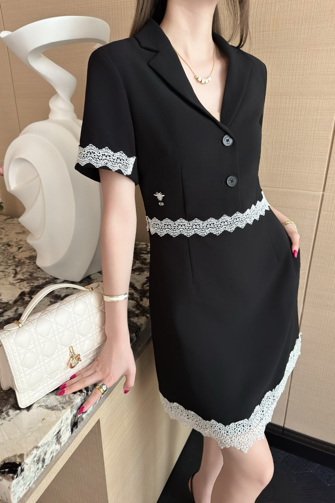 CD 25ss lace dress