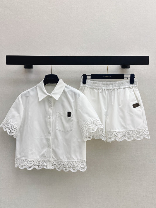 Louis 25ss lace suit