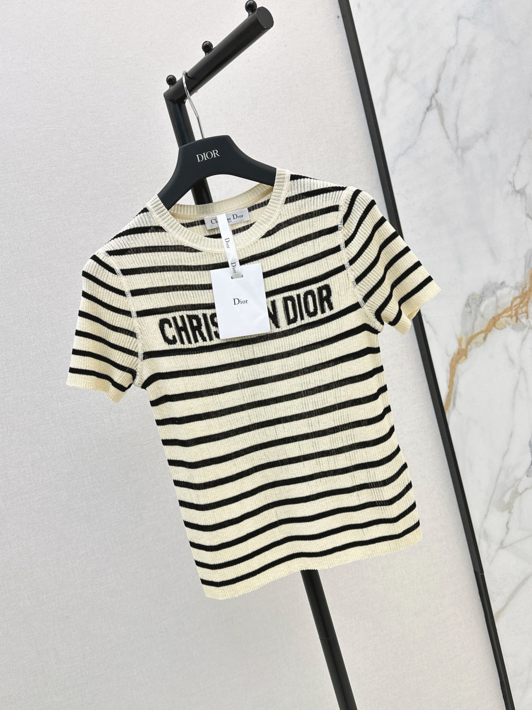CD 25SS miss knit t-shirt
