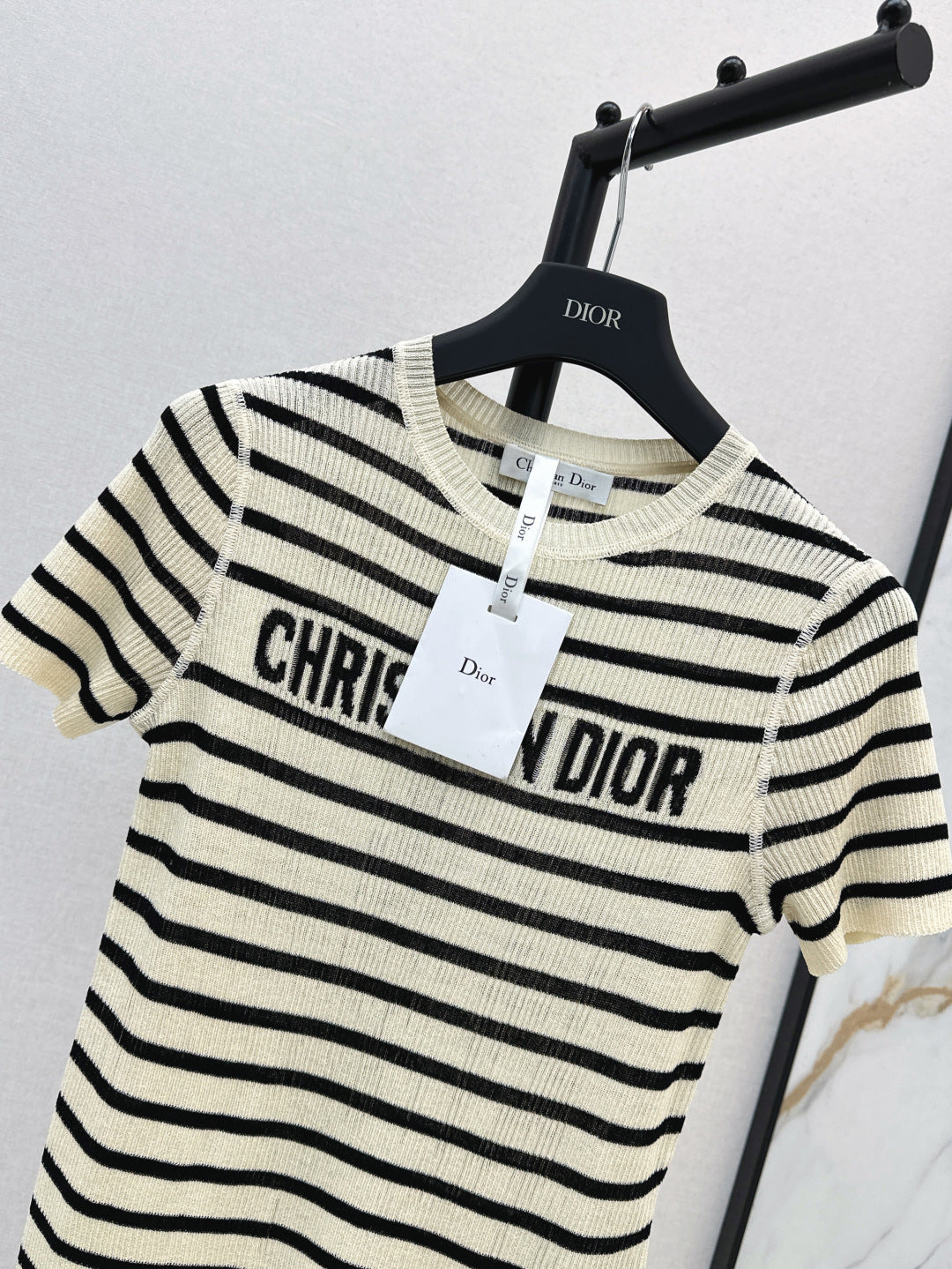 CD 25SS miss knit t-shirt