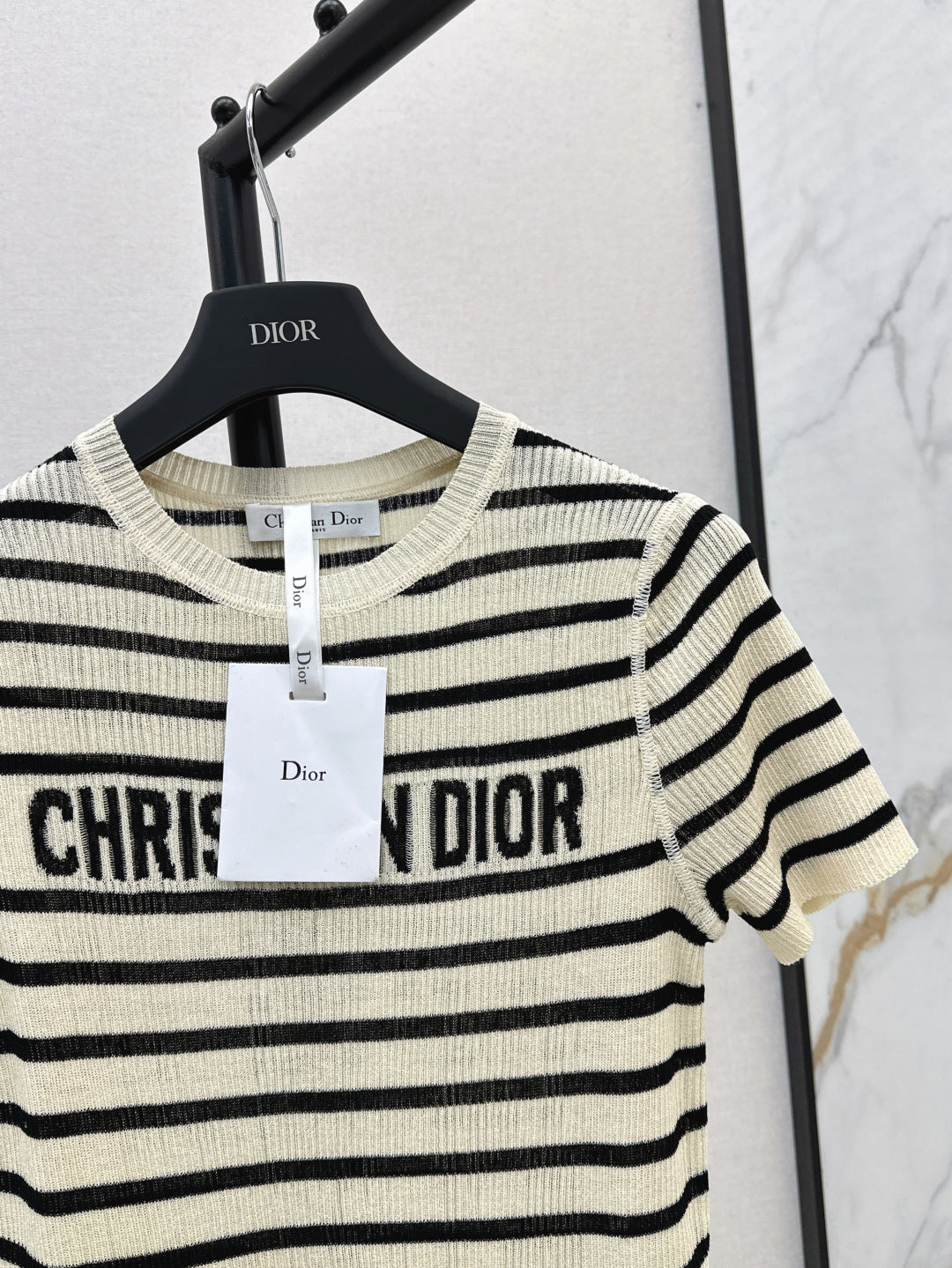 CD 25SS miss knit t-shirt