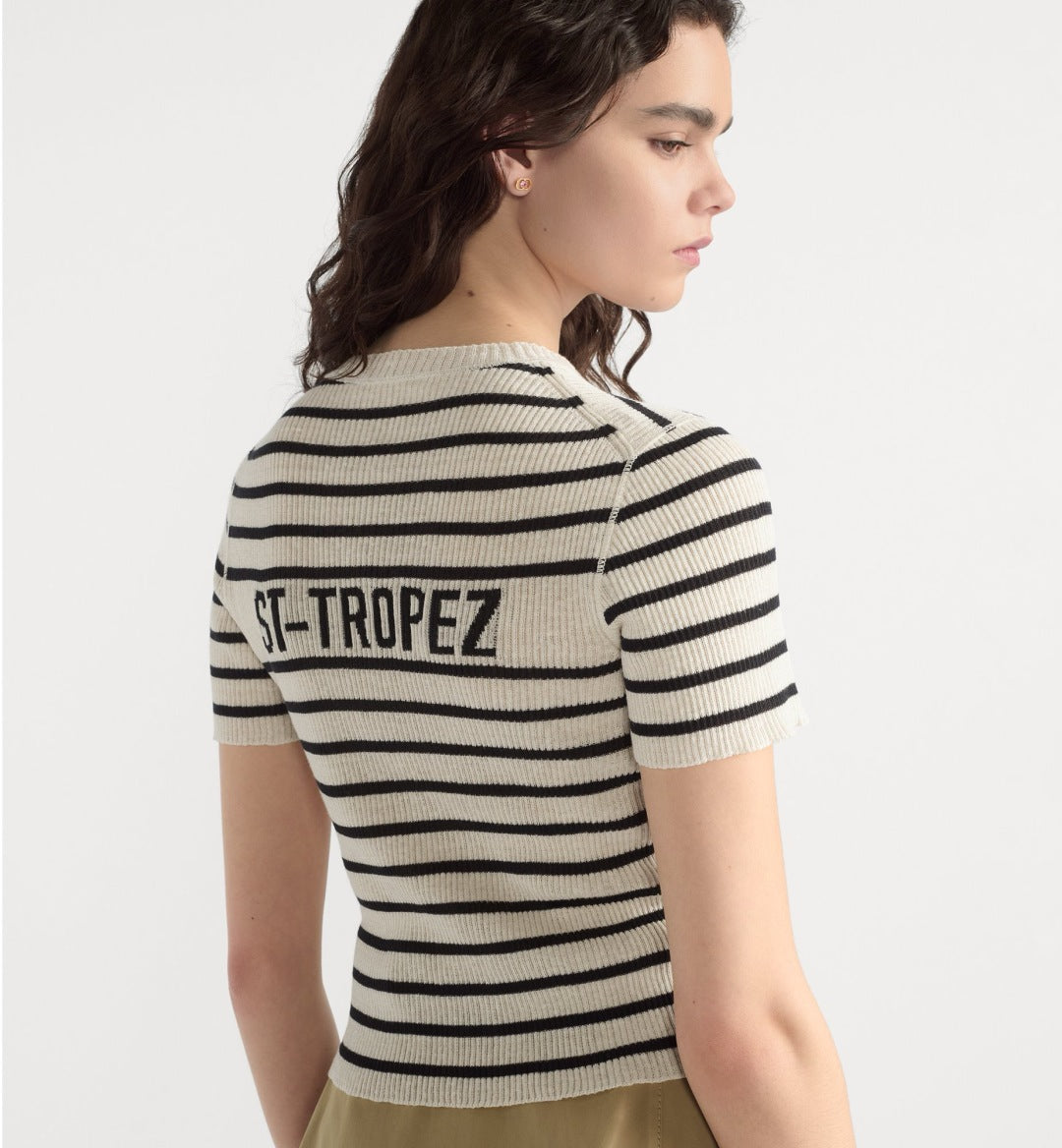 CD 25SS miss knit t-shirt