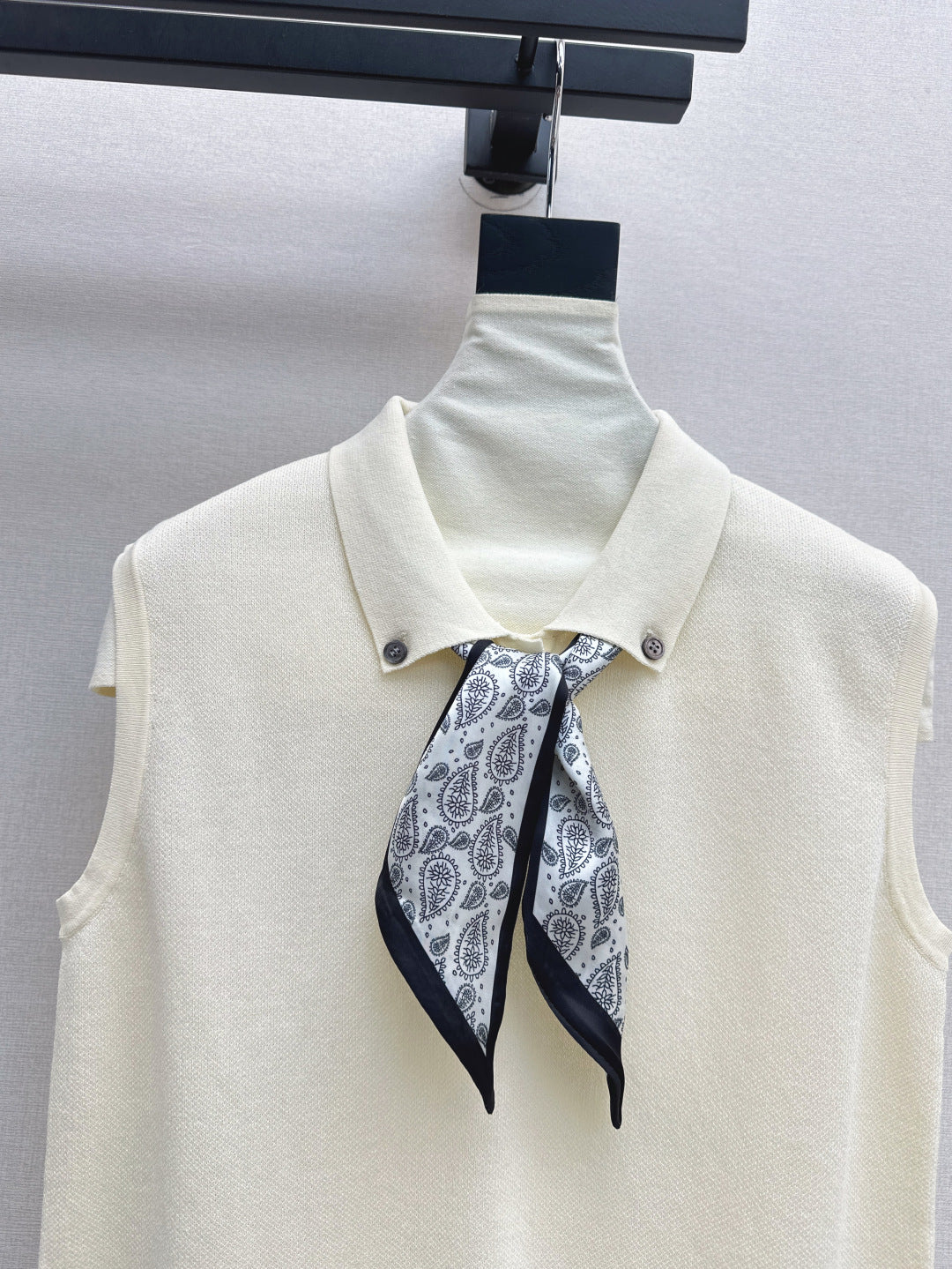 CD 25SS knit vest