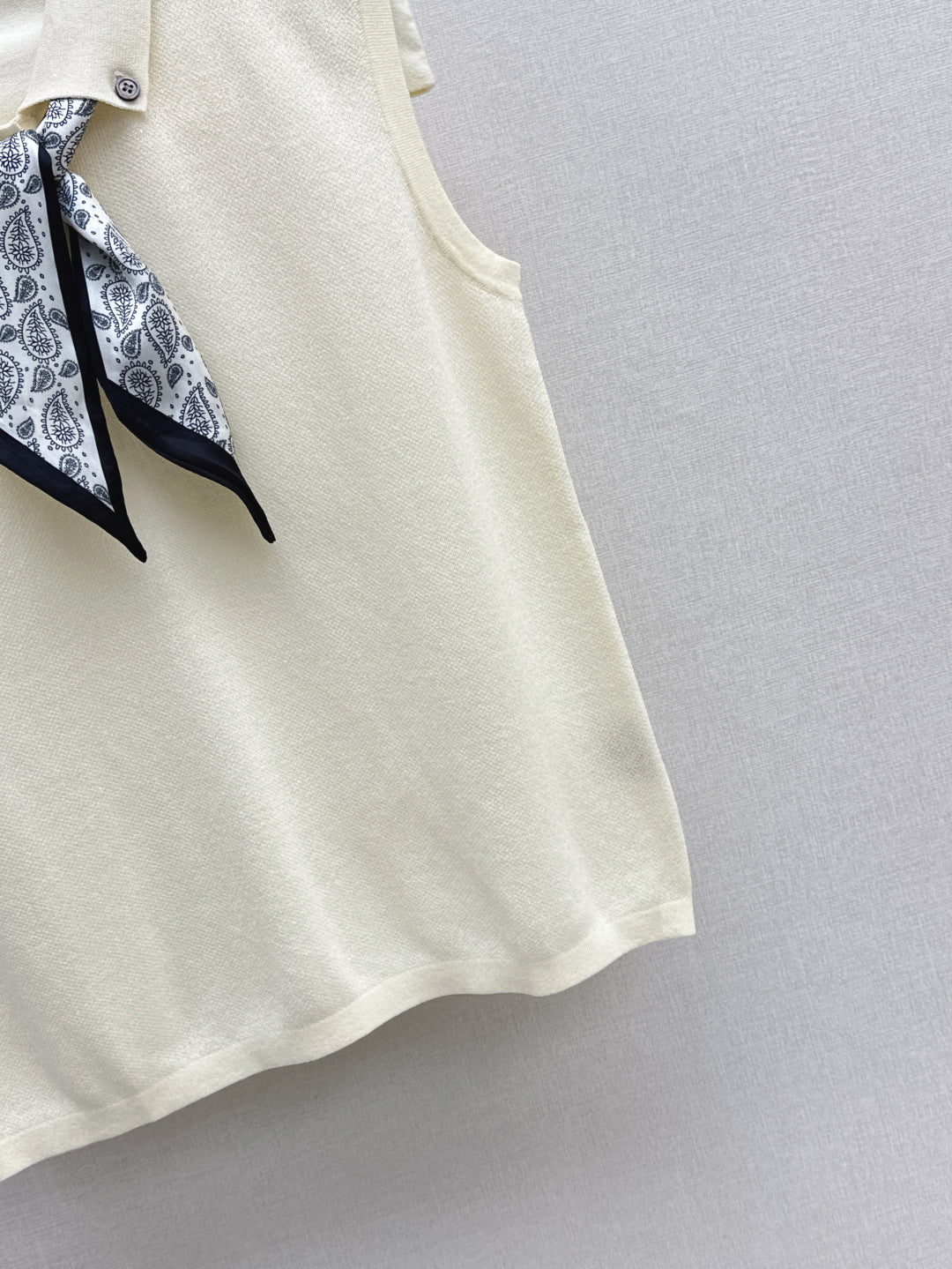CD 25SS knit vest