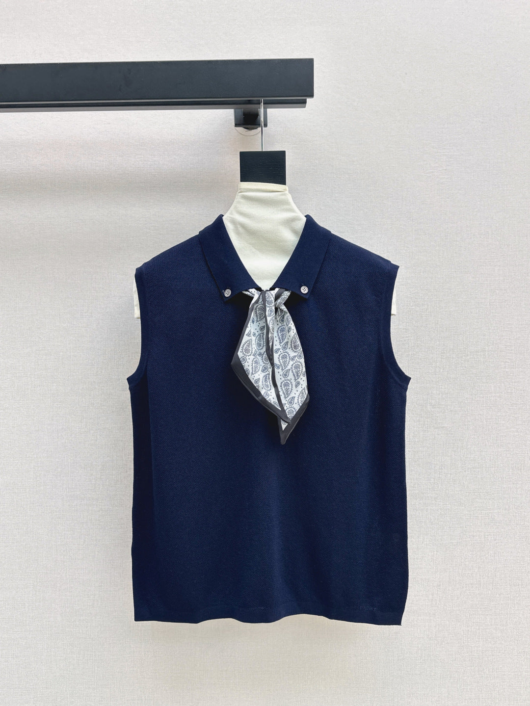 CD 25SS knit vest