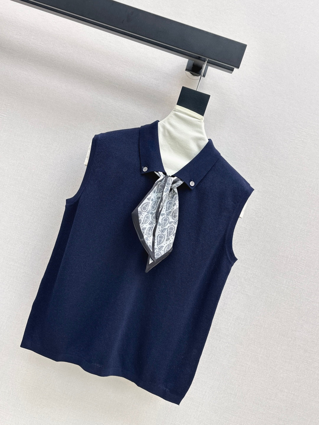 CD 25SS knit vest