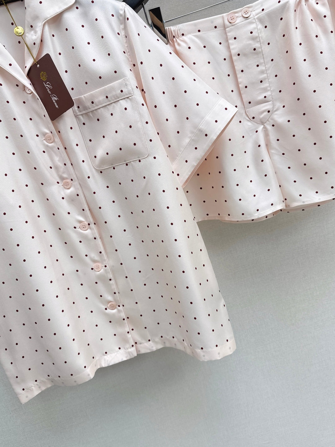 Loro 25ss Silk suit