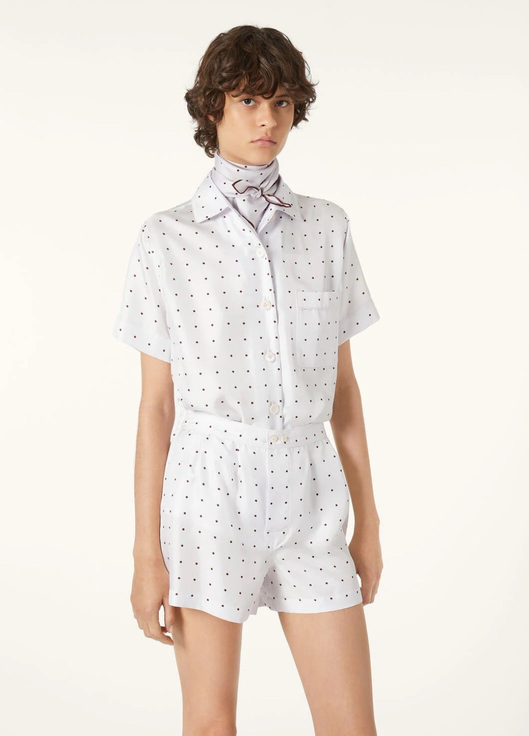 Loro 25ss Silk suit