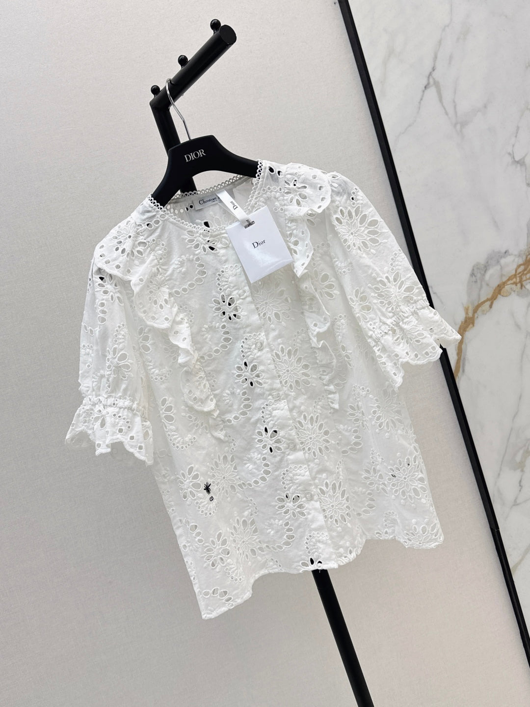 CD 25SS embroidered shirt