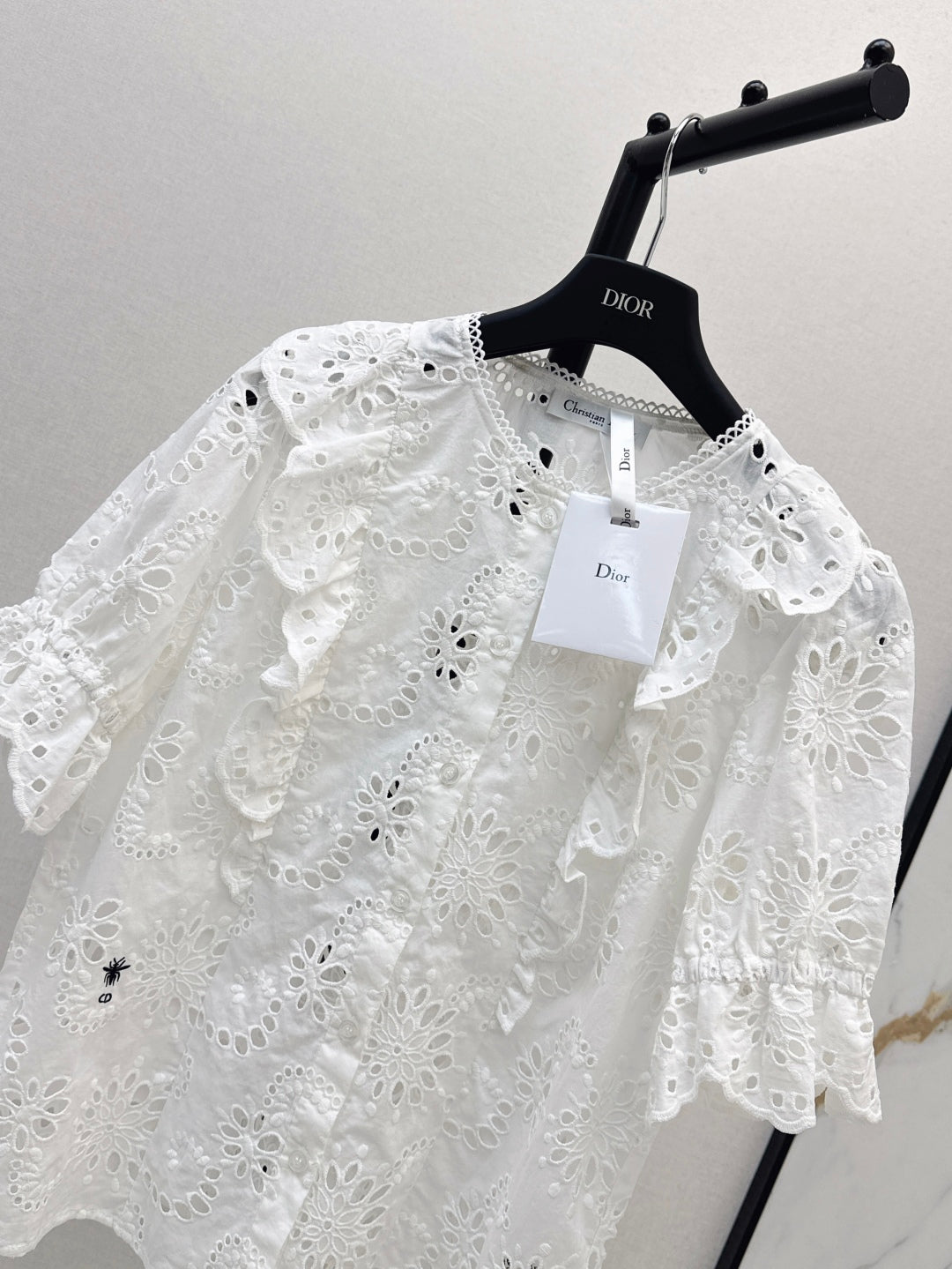 CD 25SS embroidered shirt