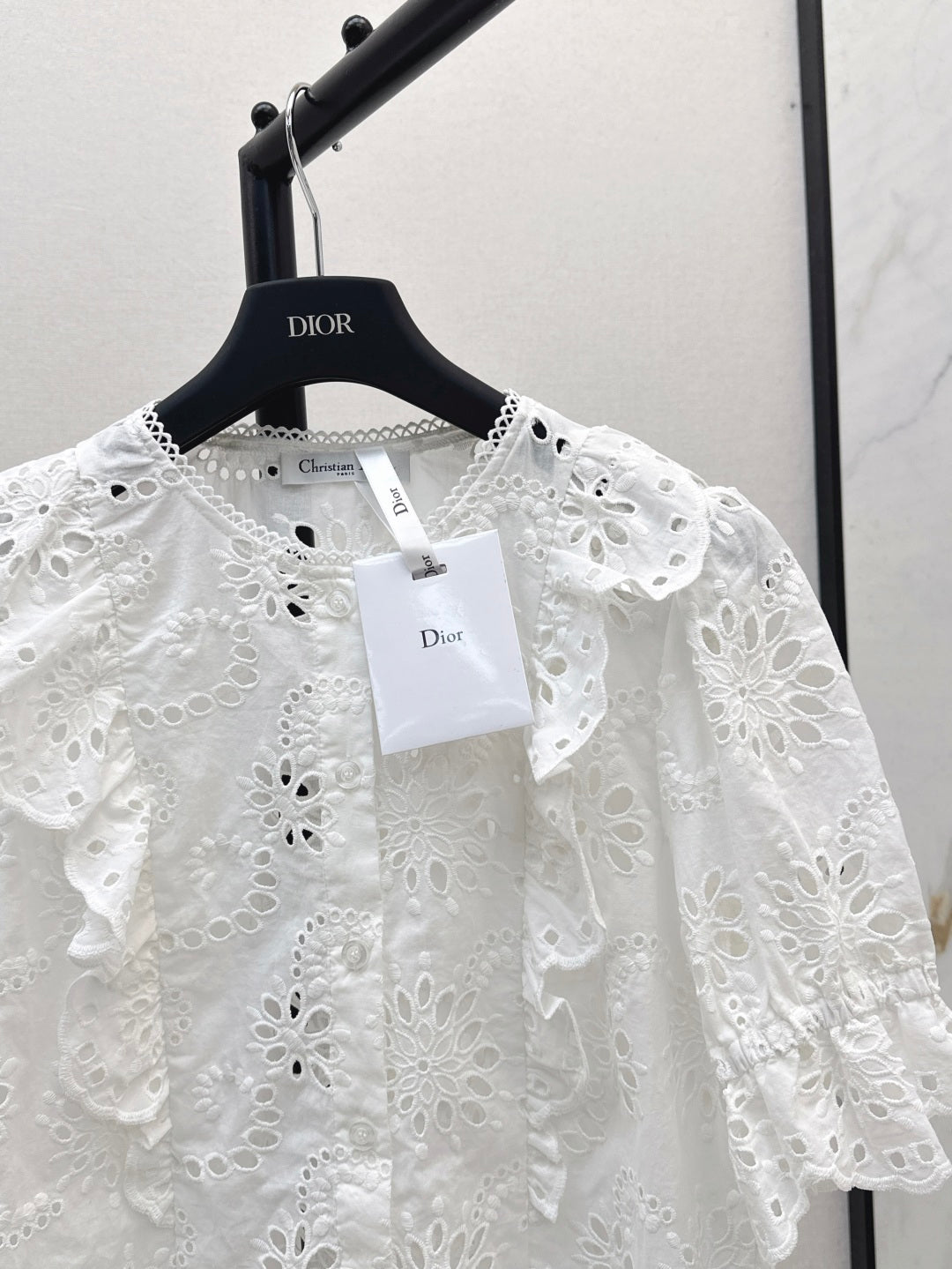 CD 25SS embroidered shirt