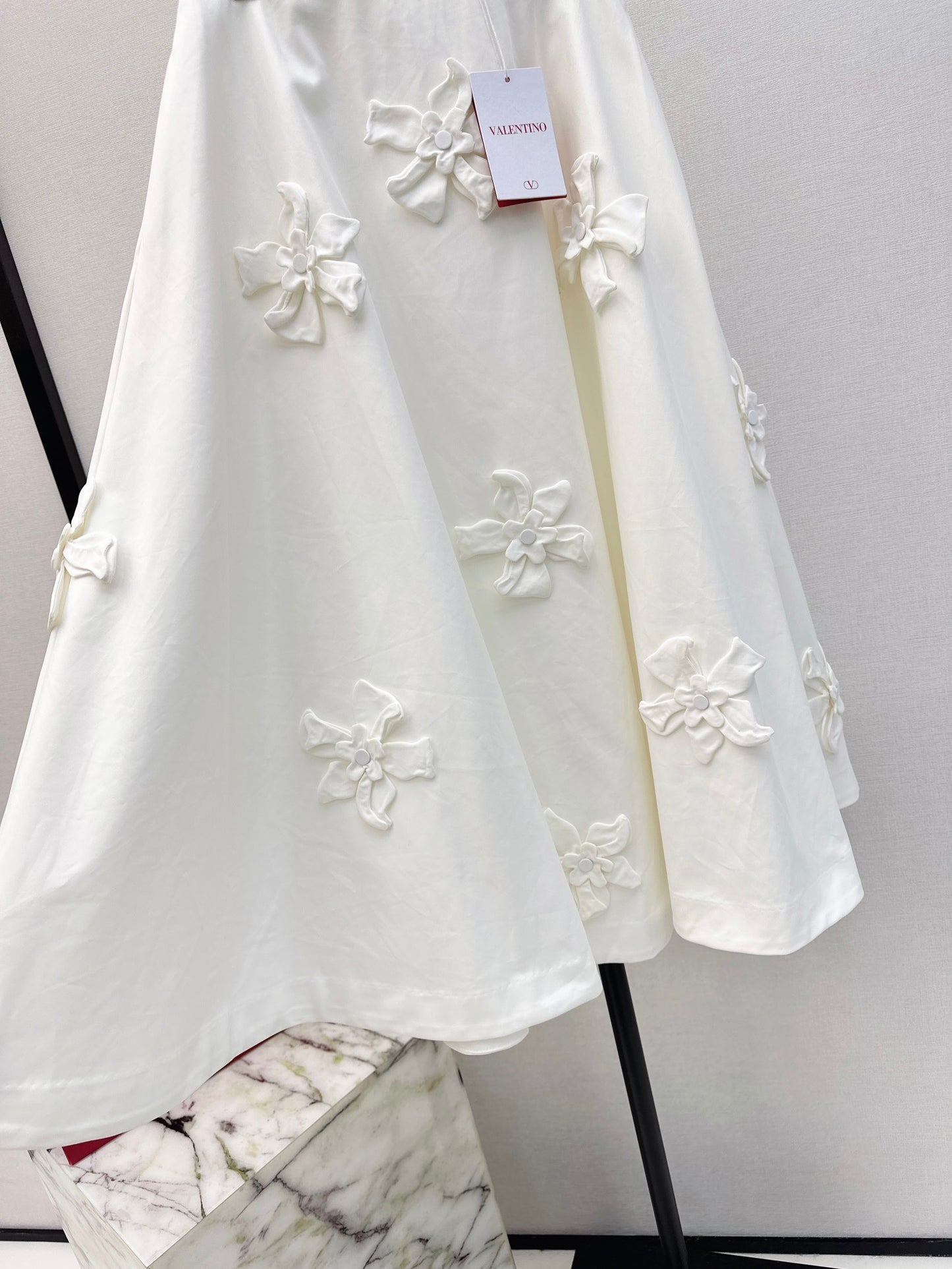 Val 25ss embroidered skirt