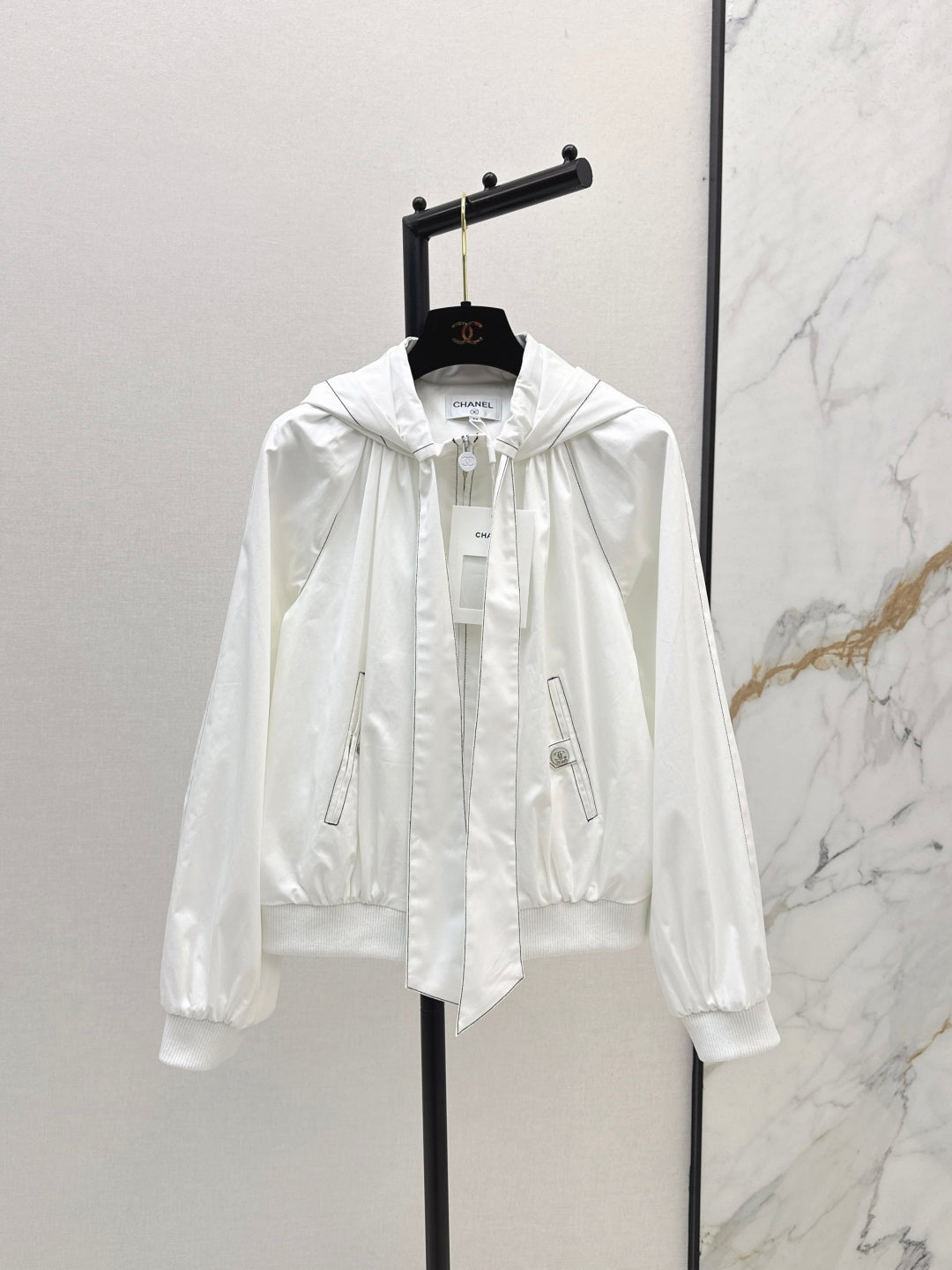 Chan 25ss hooded jacket