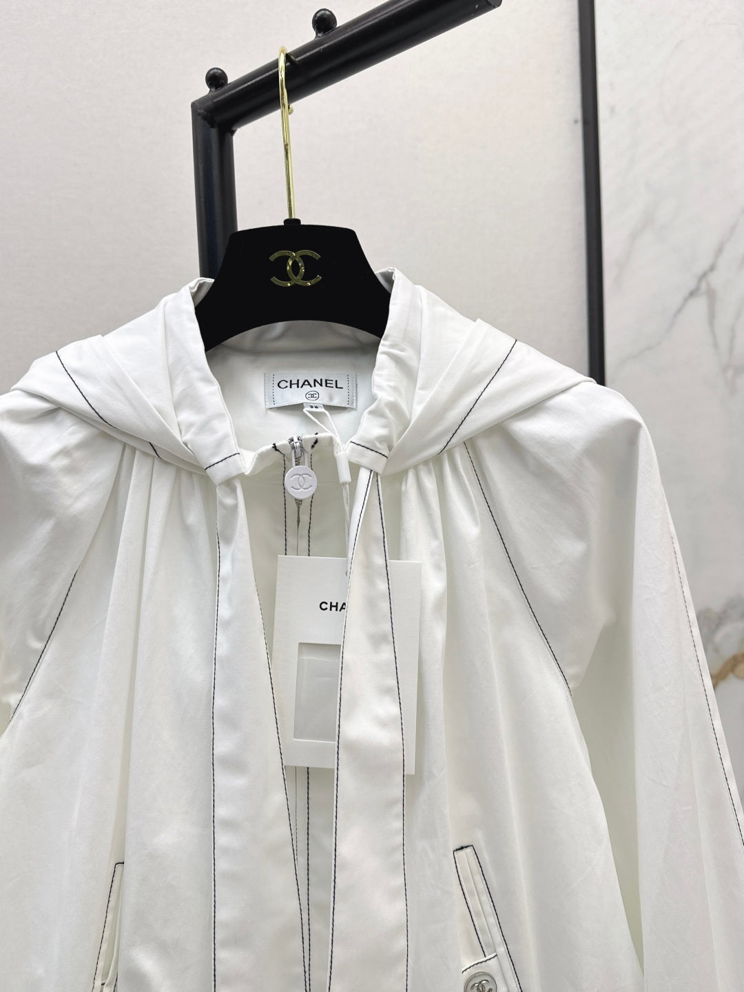 Chan 25ss hooded jacket