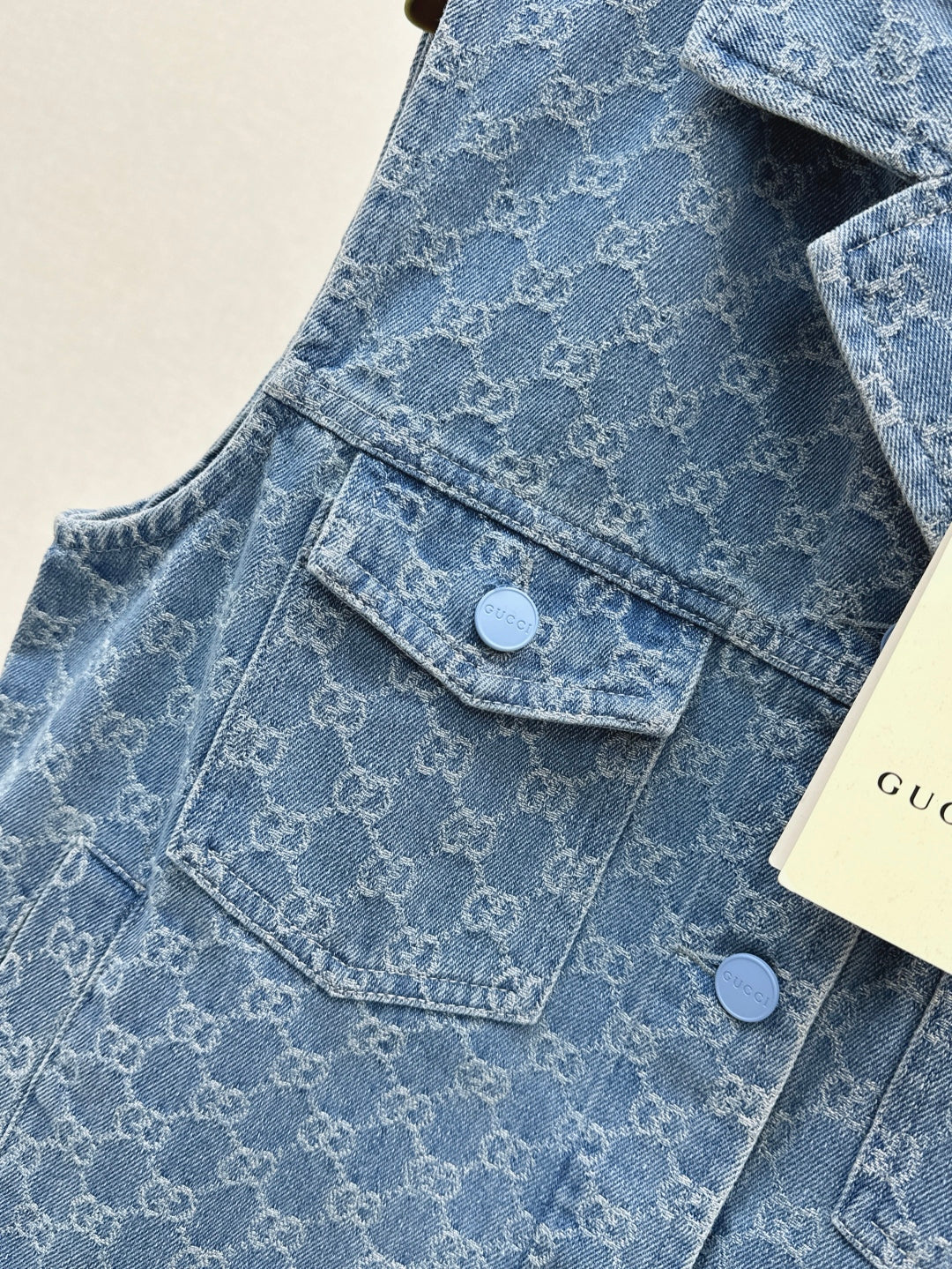 Guc 25ss jacquard vest