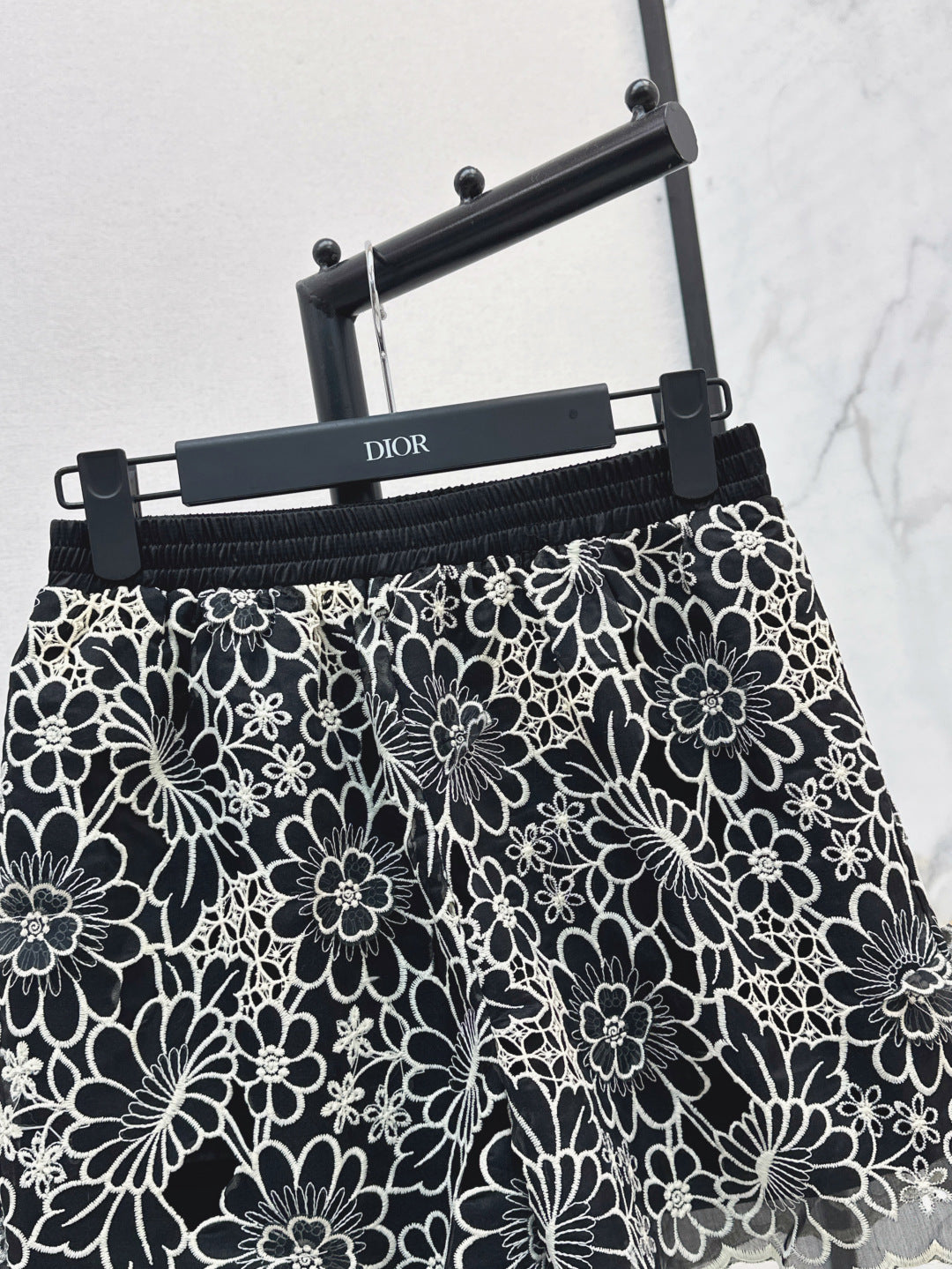 CD 25ss embroidered skirt
