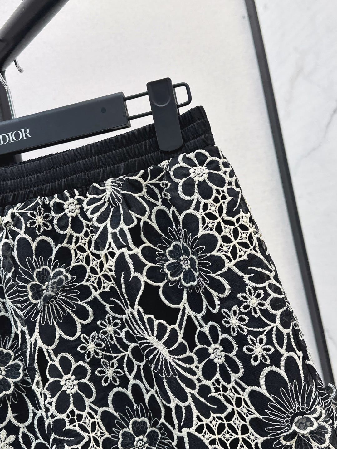 CD 25ss embroidered skirt