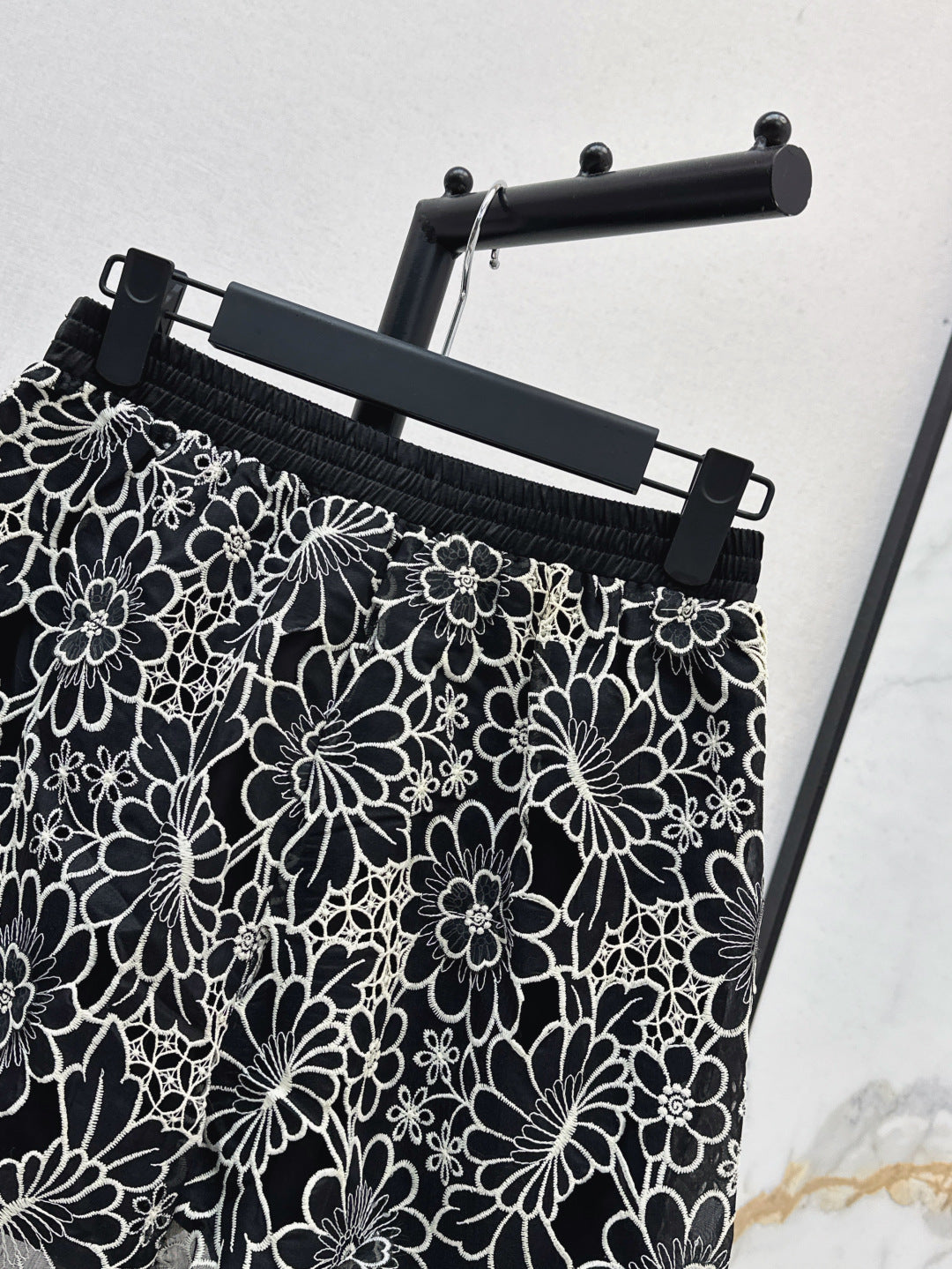 CD 25ss embroidered skirt