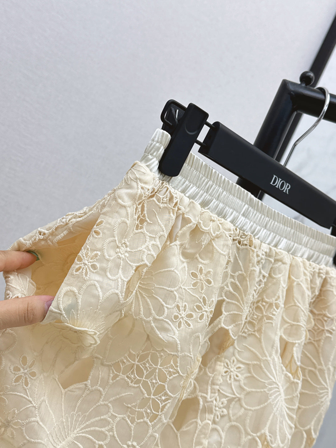 CD 25ss embroidered skirt
