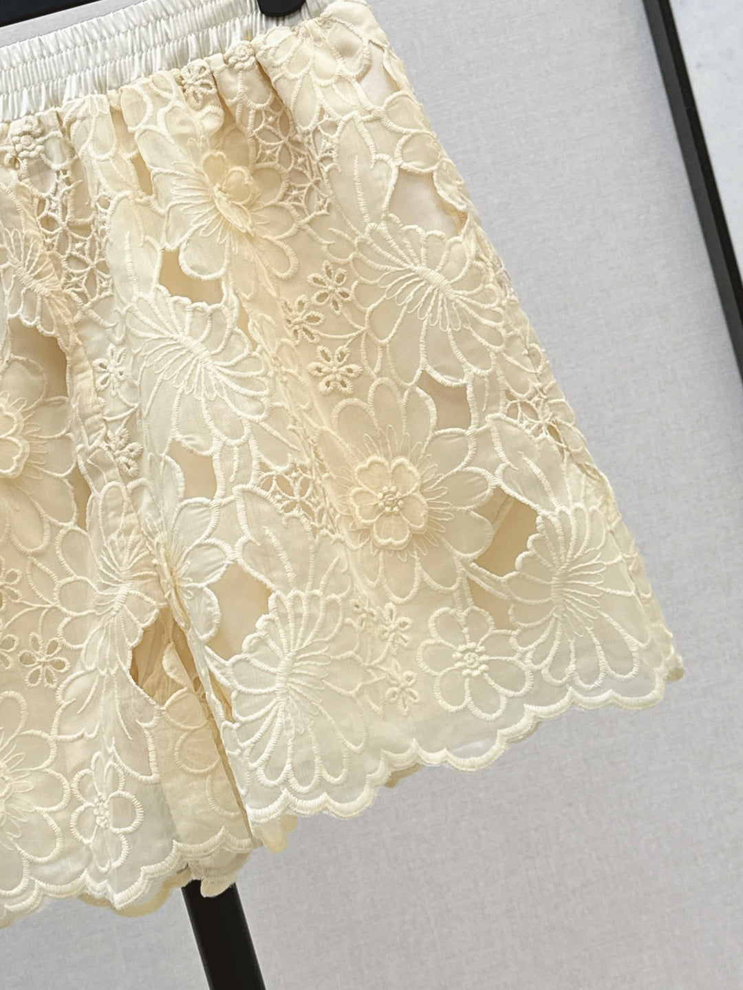 CD 25ss embroidered skirt