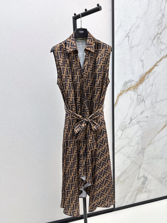 Fen 25ss sleeveless dress