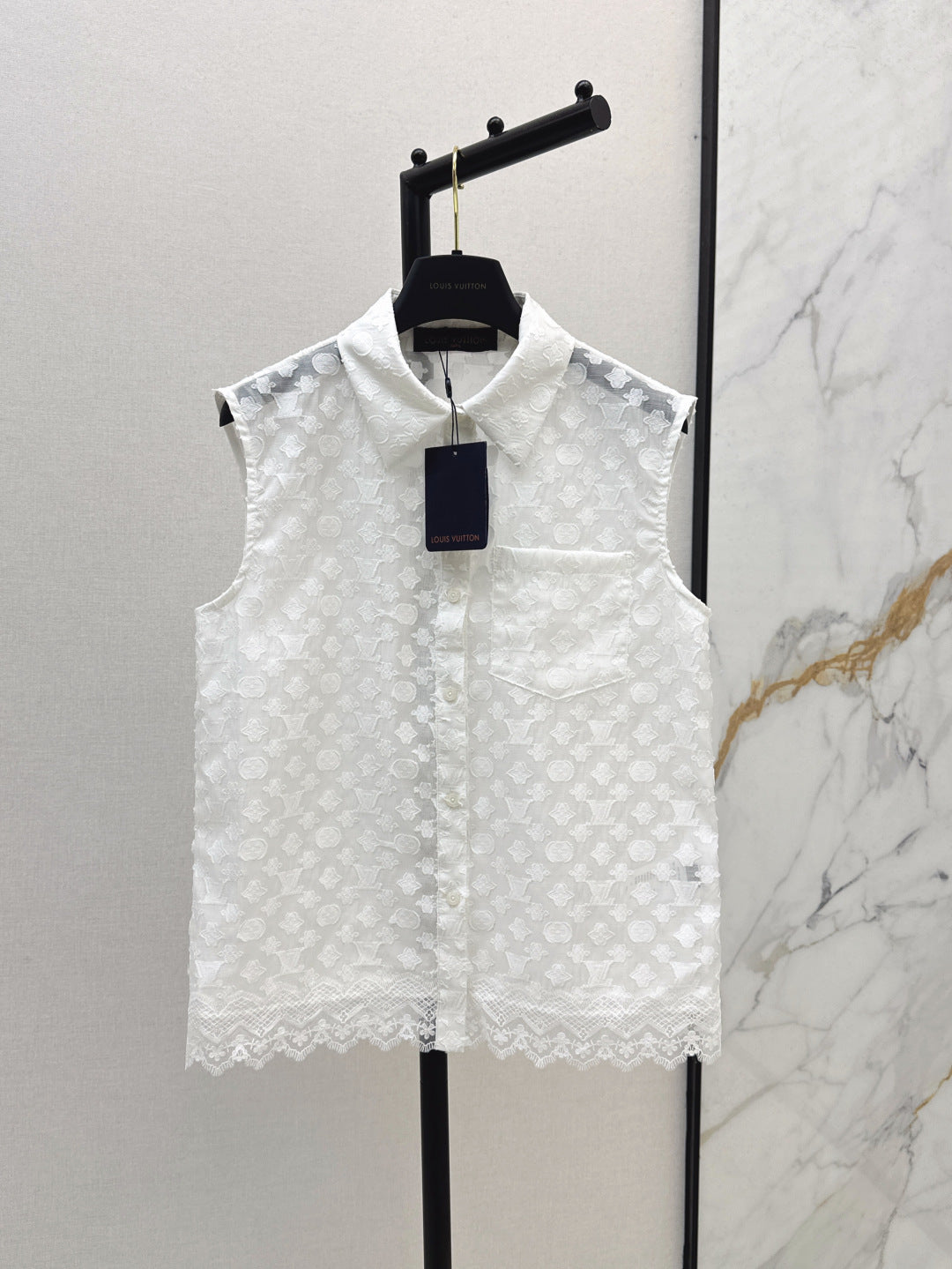 Louis 25ss lace vest