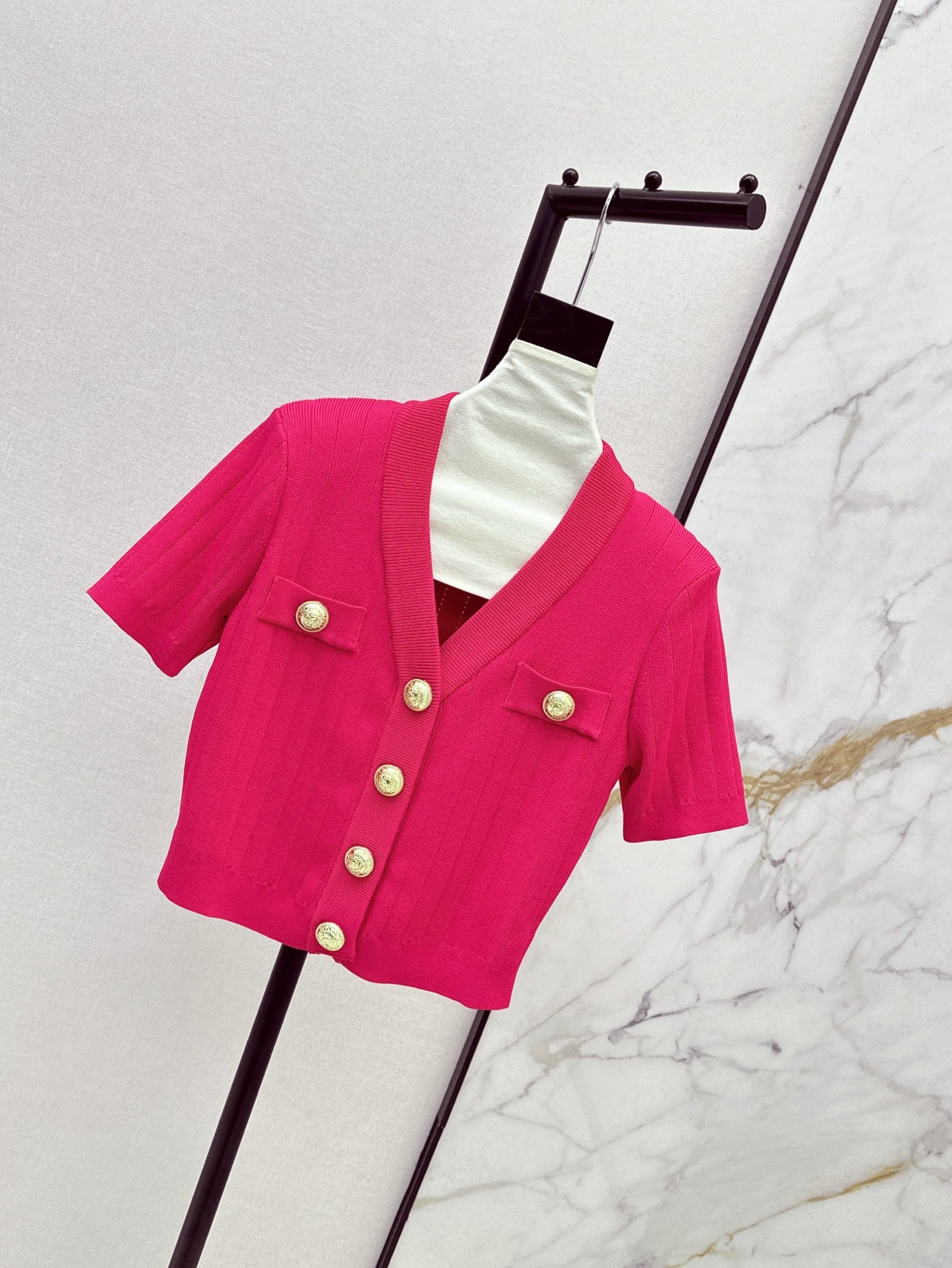 Bal 25ss knit cardigan