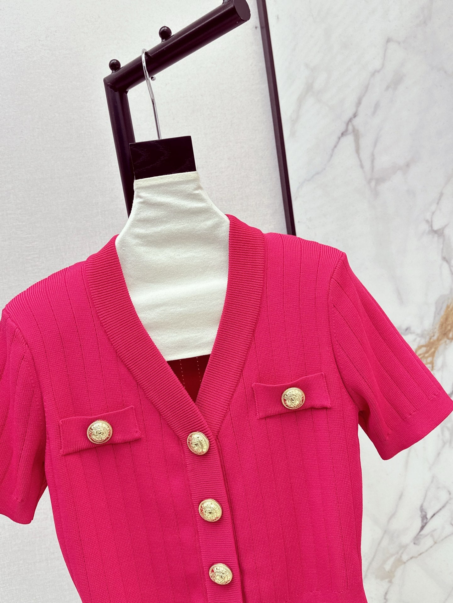 Bal 25ss knit cardigan