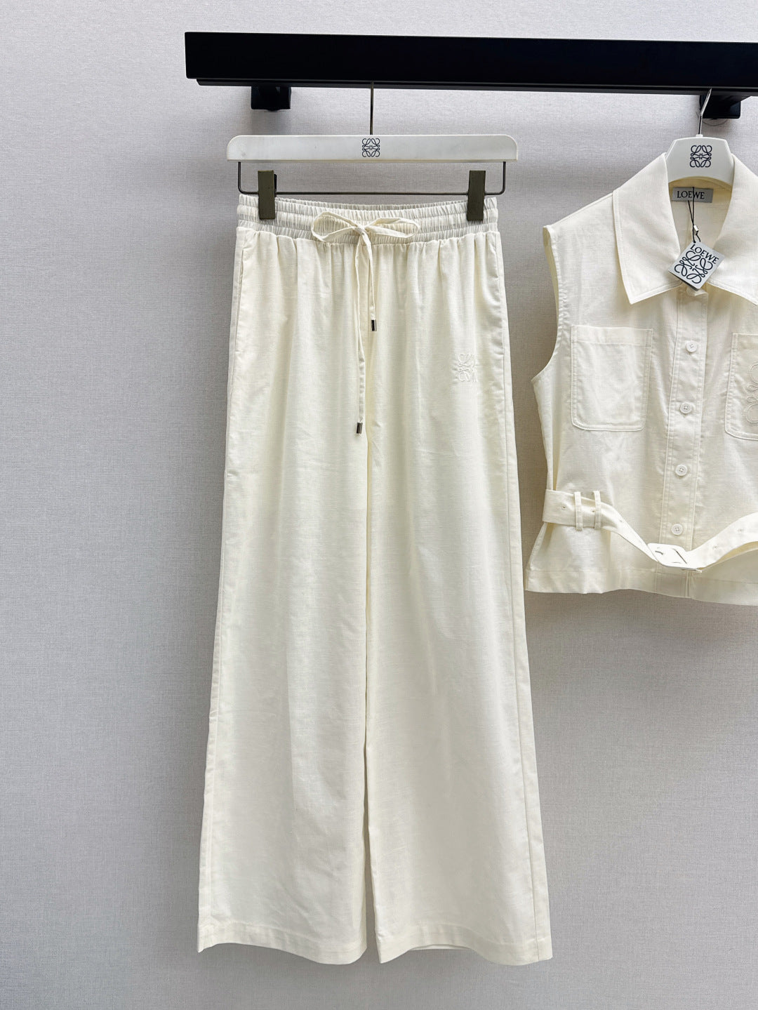 Loe 25ss vest pants set