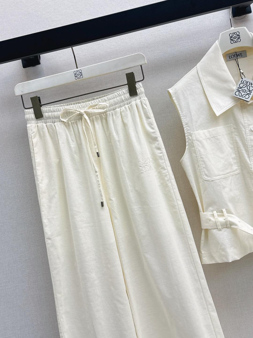 Loe 25ss vest pants set